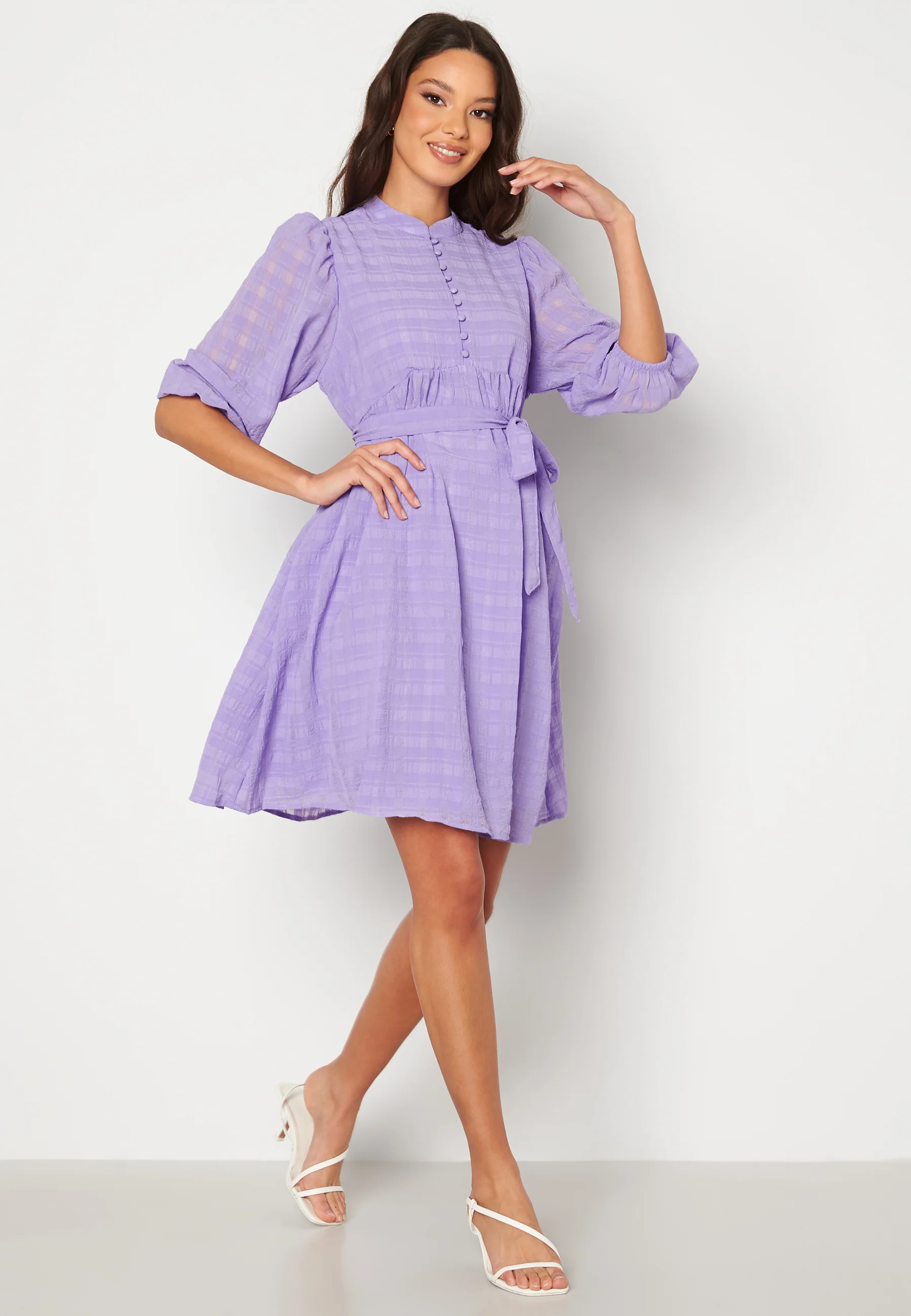 Iona 3/4 Short Dress - Image 2