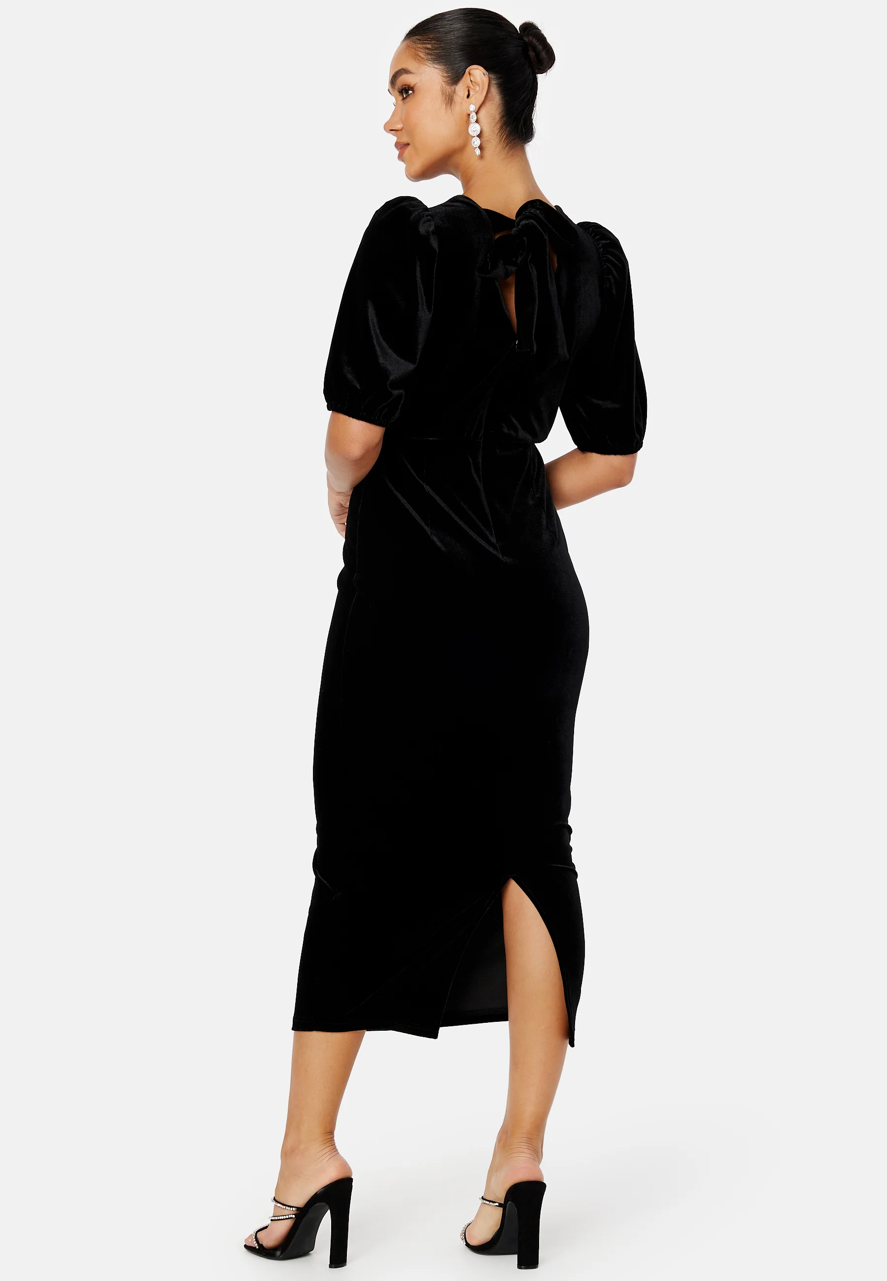 Irse Velvet Midi Dress - Image 2