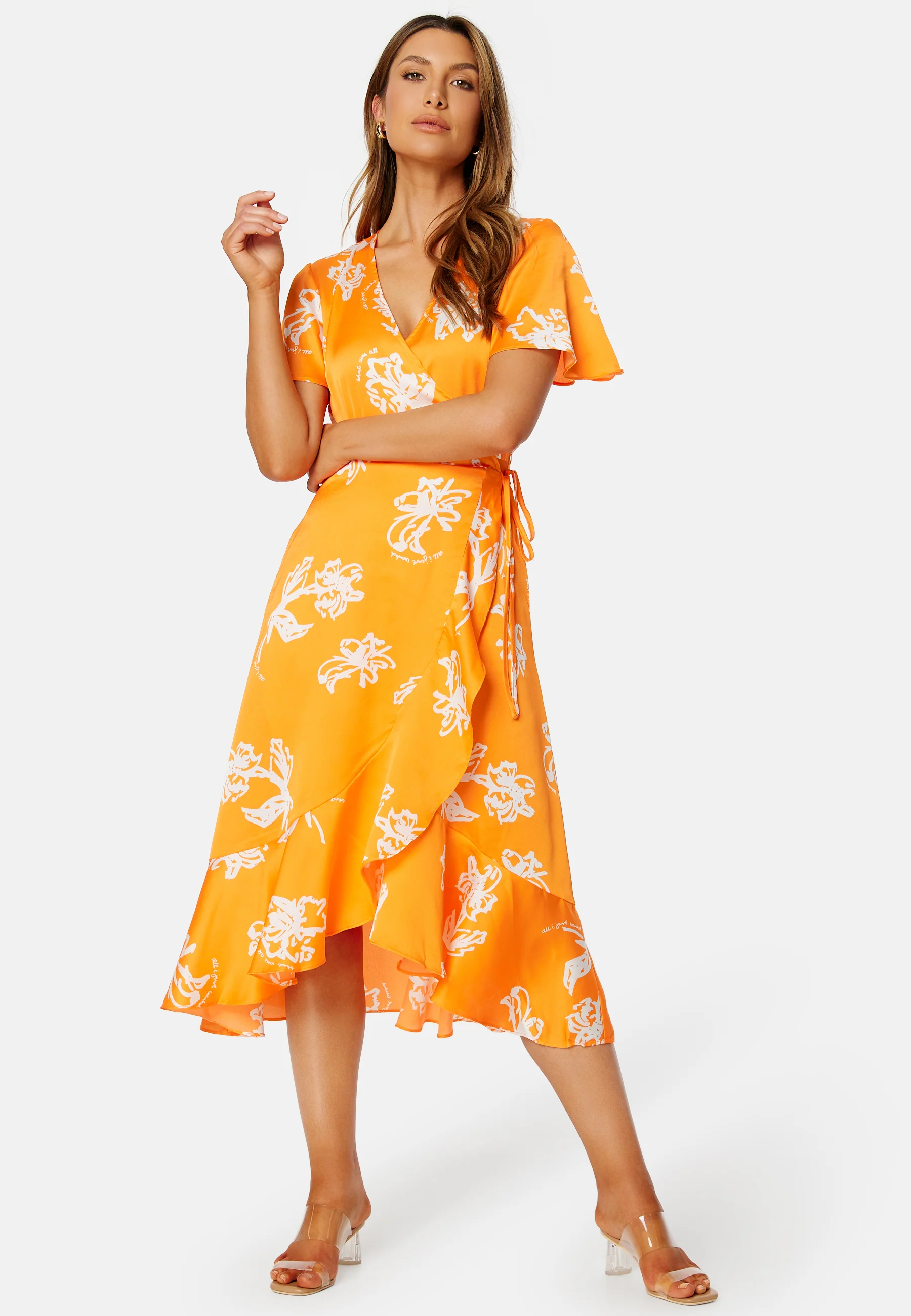 Issy Papaya S/S Mini Wrap - Image 4