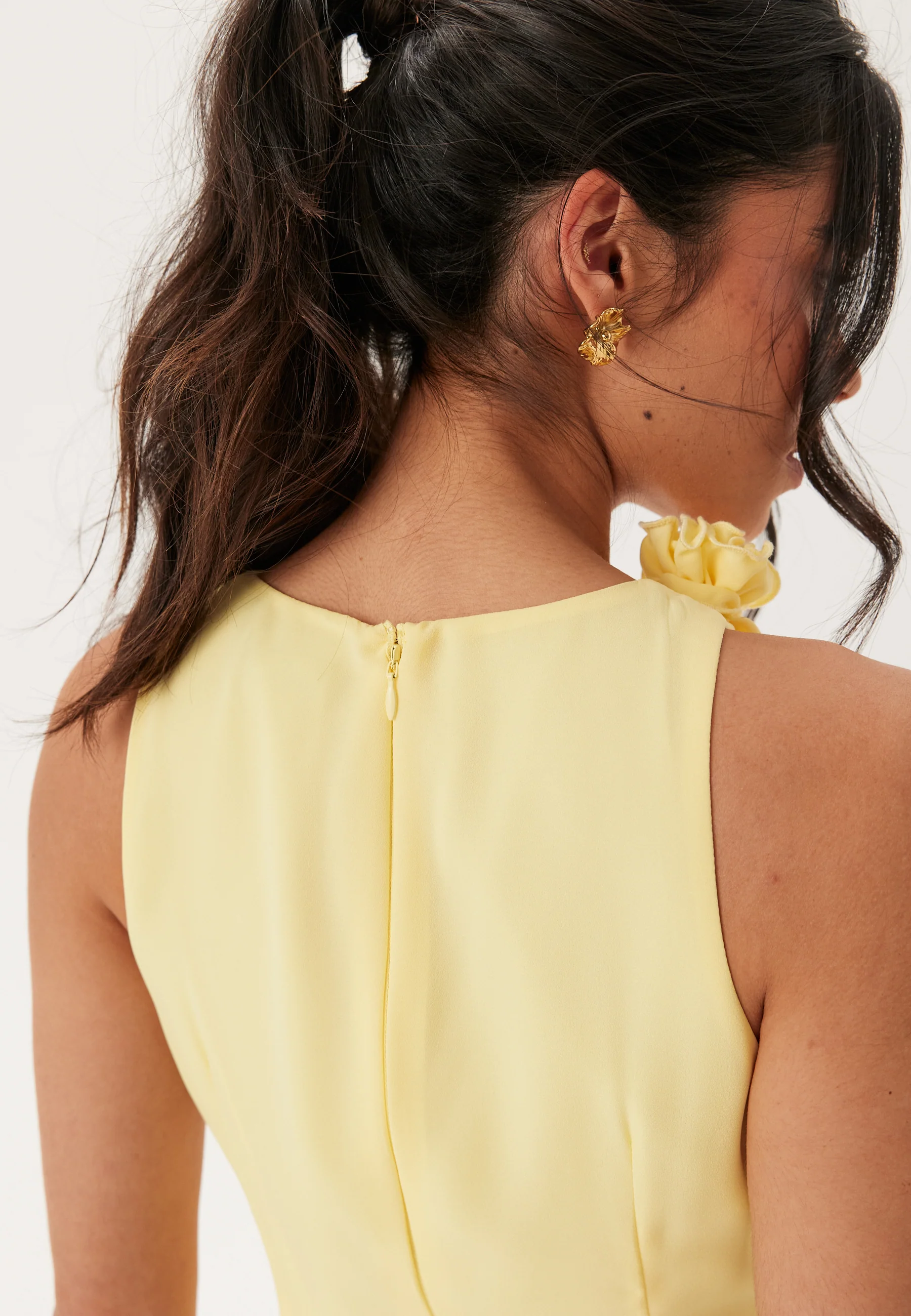 Ivana Georgette High Low Dress - Image 6
