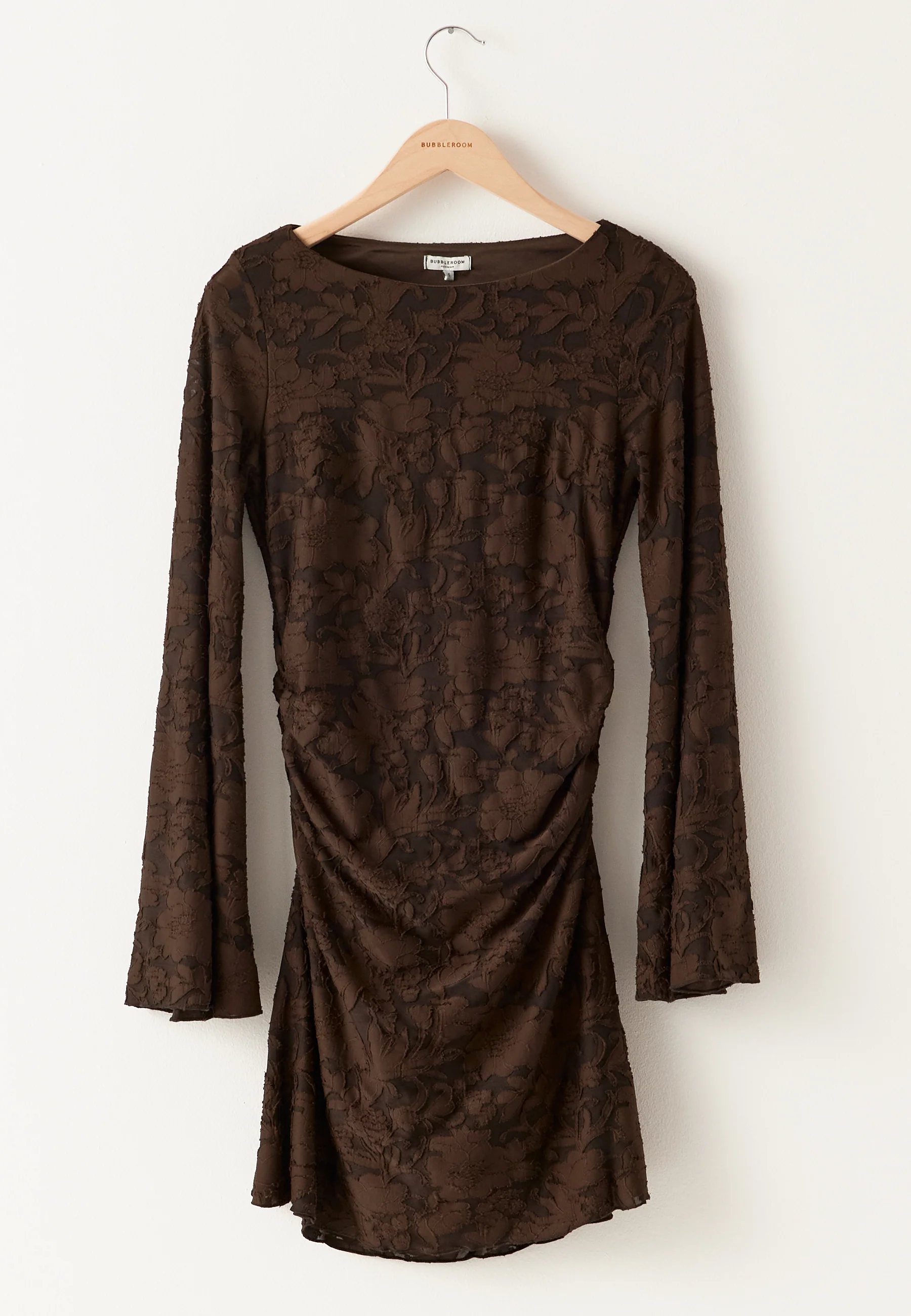 Jacquard Stretch Short Dress - Image 7