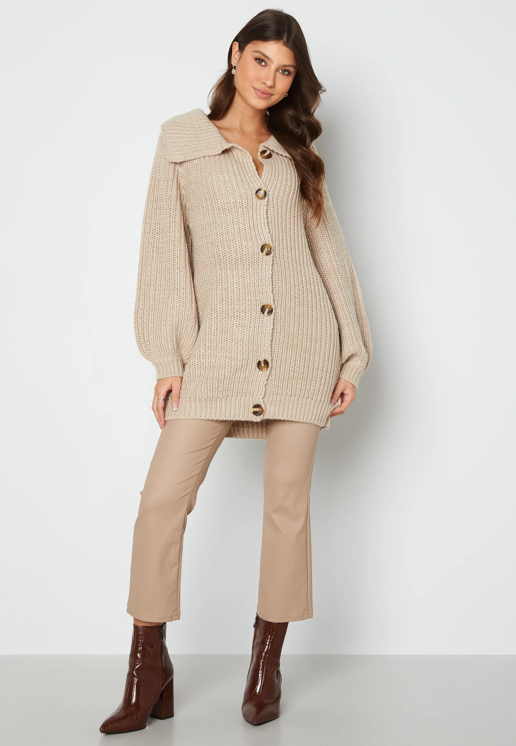 Jamalia L/S Knit Cardigan - Image 2