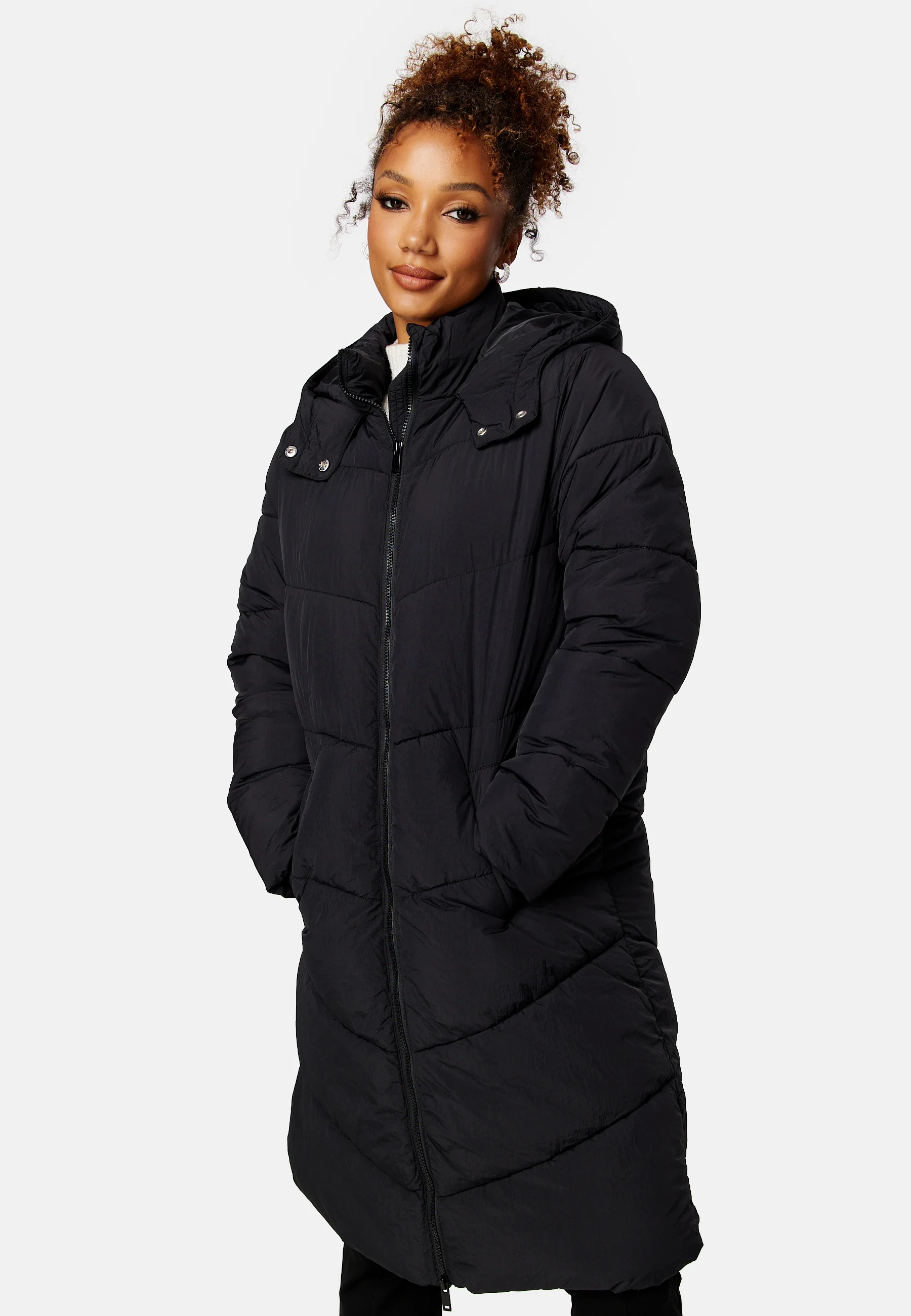 Jamilla Long Puffer Jacket - Image 2
