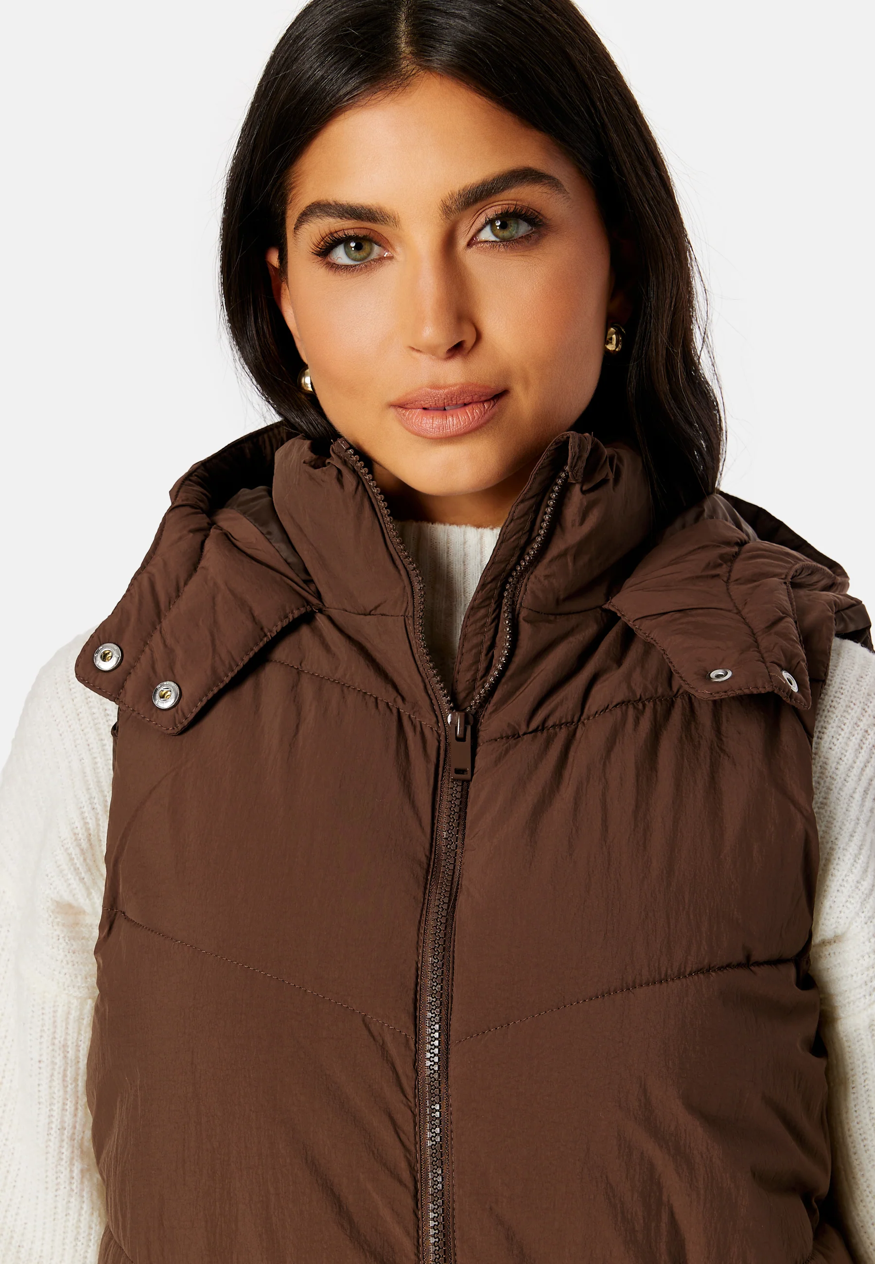 Jamilla Long Puffer Vest - Image 5