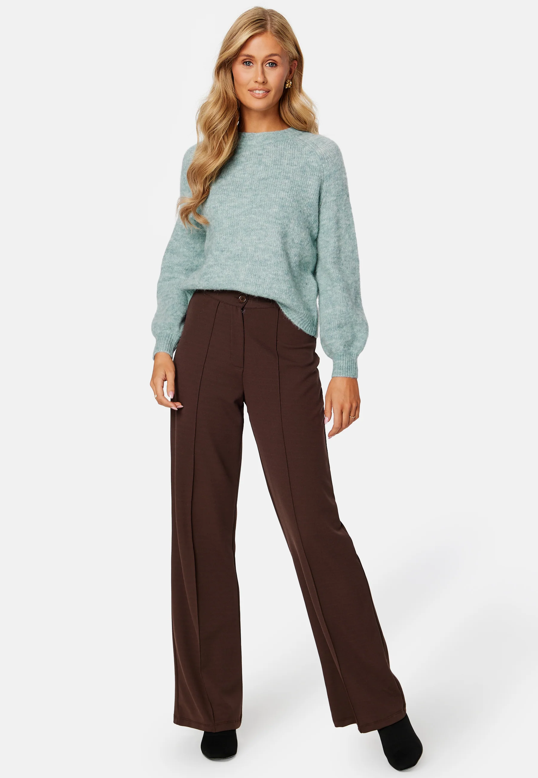 Jamina O-Neck L/S Knit Top - Image 2