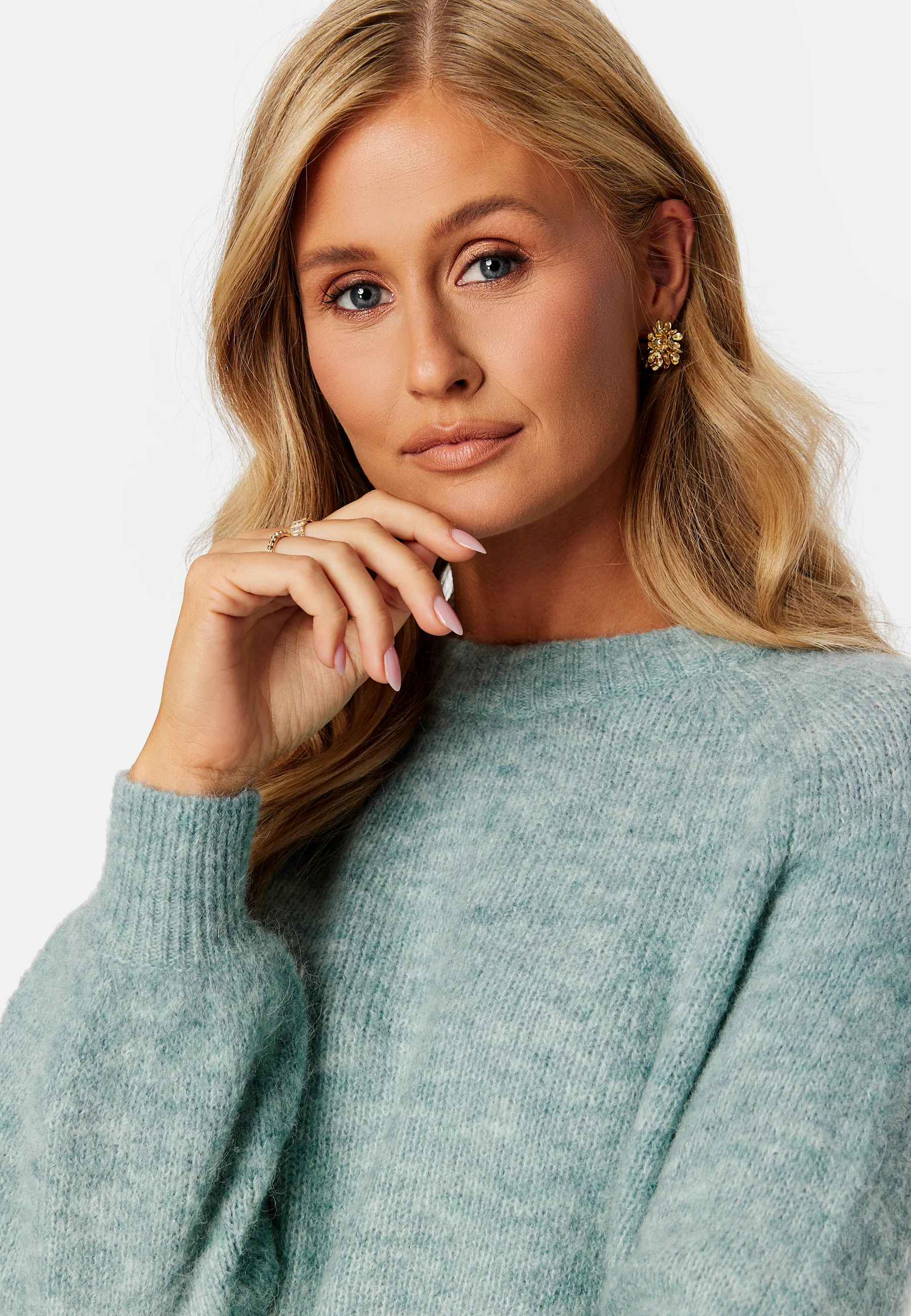 Jamina O-Neck L/S Knit Top - Image 4