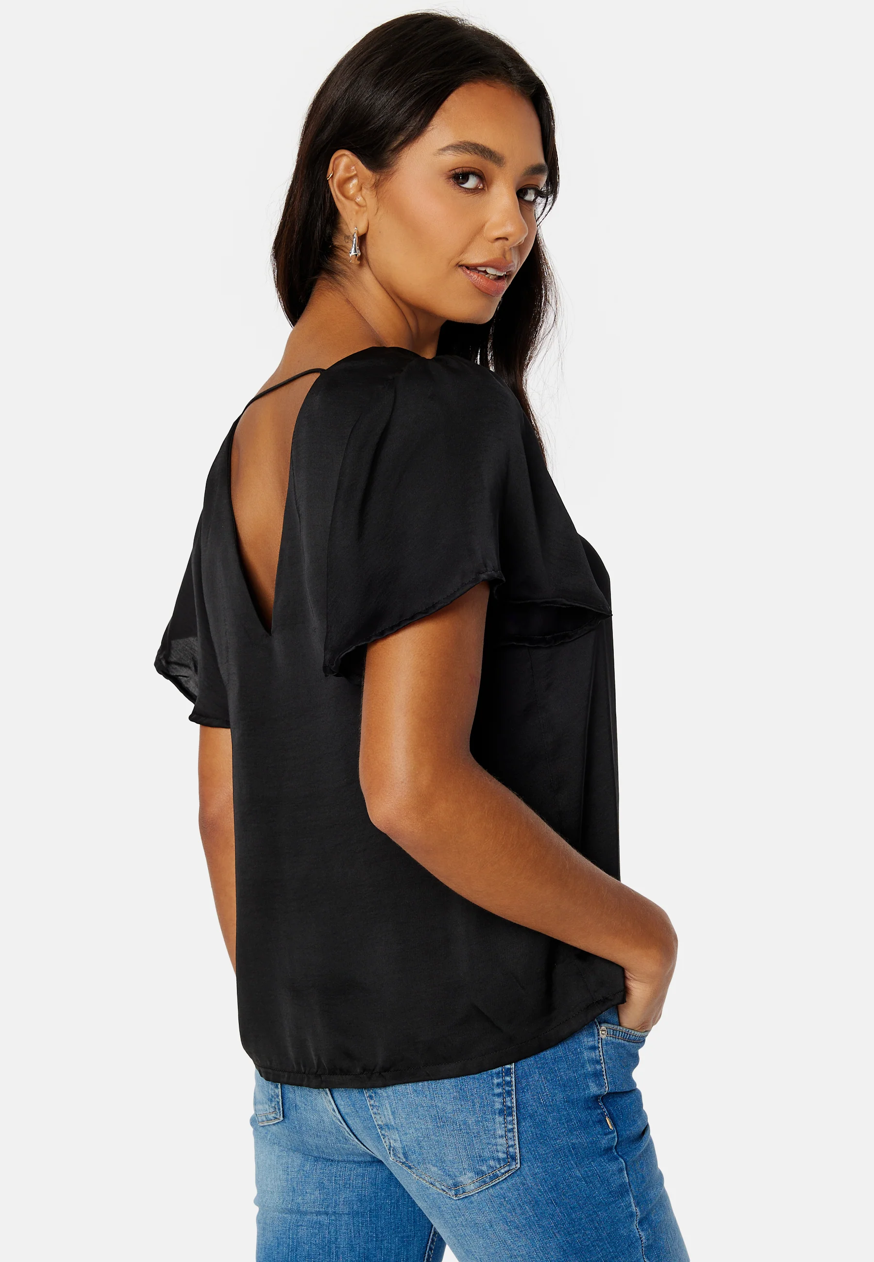Jane SS V-Neck Top - Image 3
