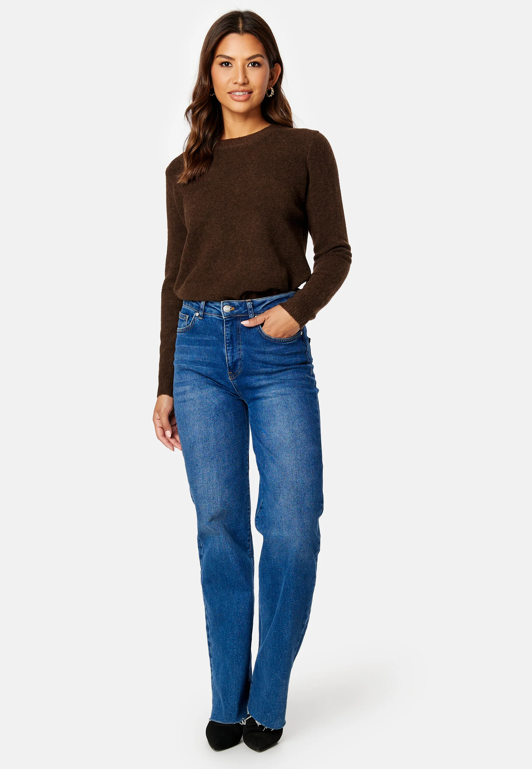 Janita LS O-Neck Wool Knit - Image 2