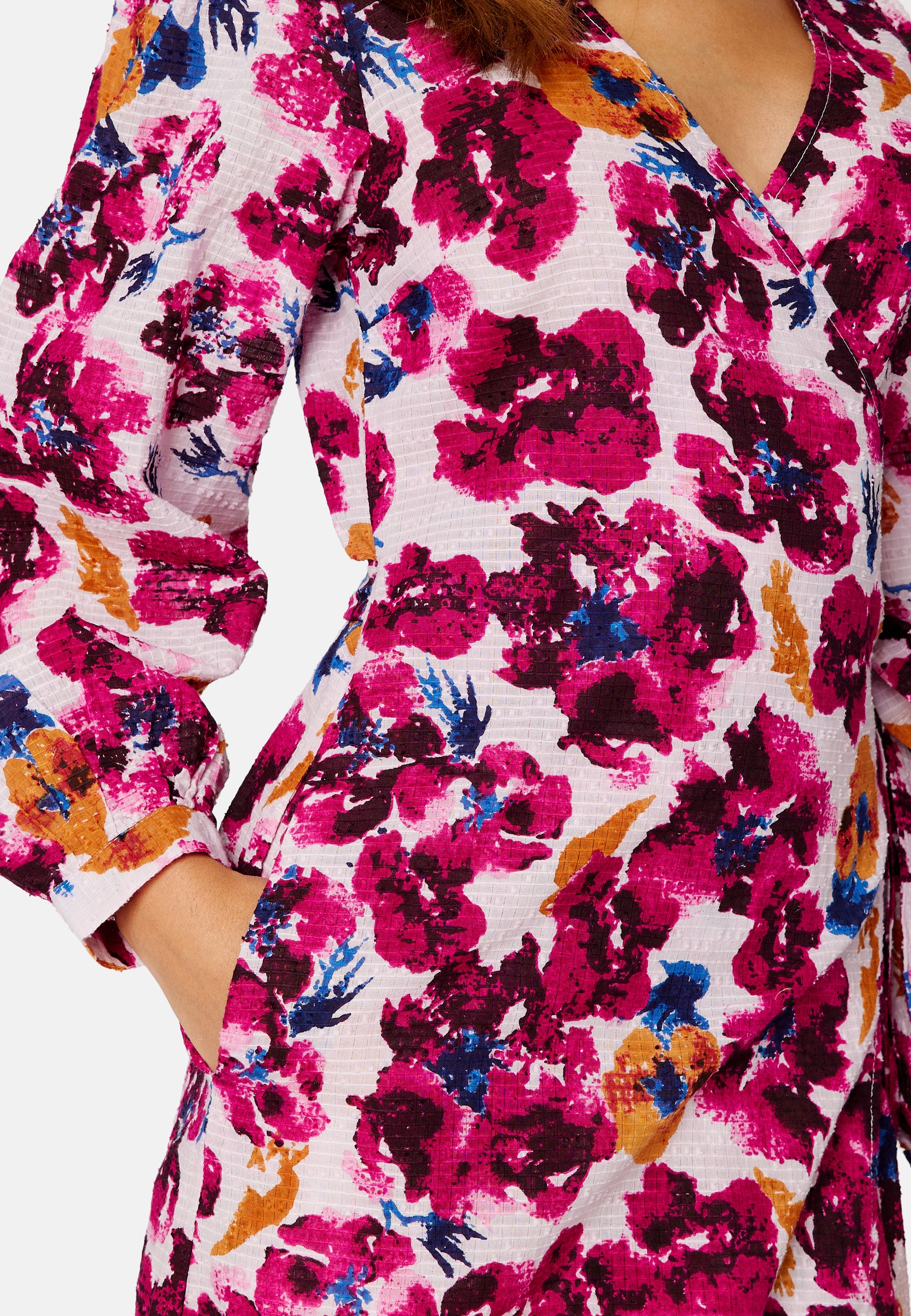 Jannie L/S Wrap Dress - Image 4
