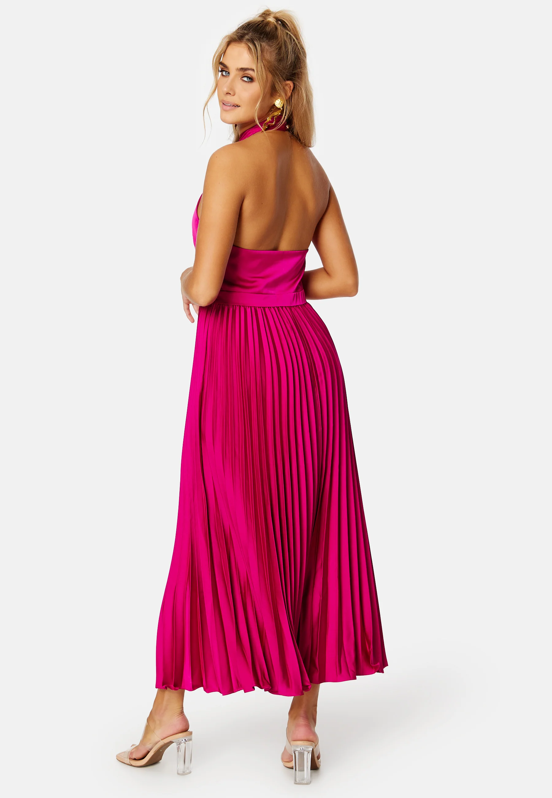 Jaylee Halterneck Midi Dress - Image 2