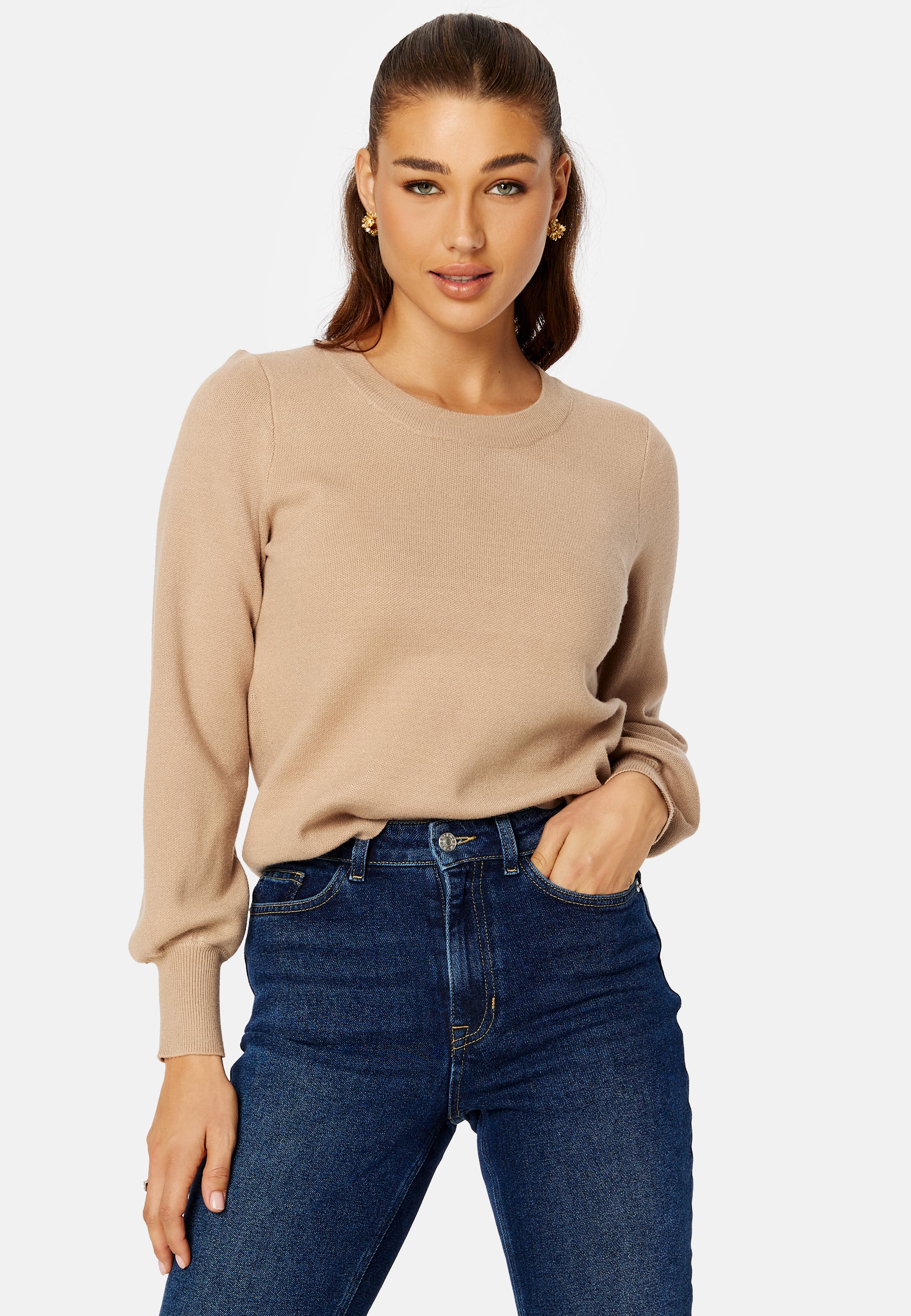 Jenna LS O-Neck Knit