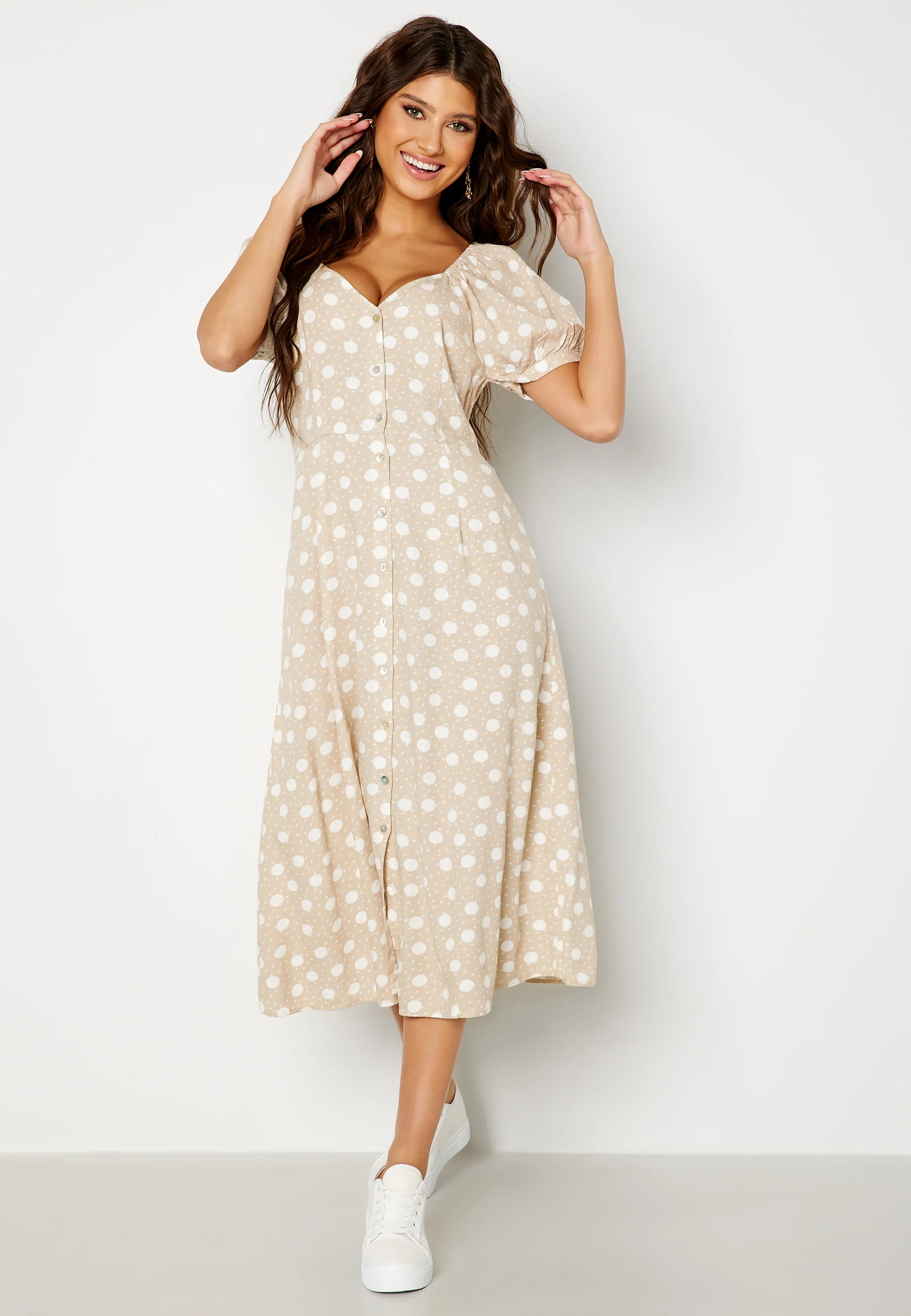Jesmilo S/S Calf Shirt Dress
