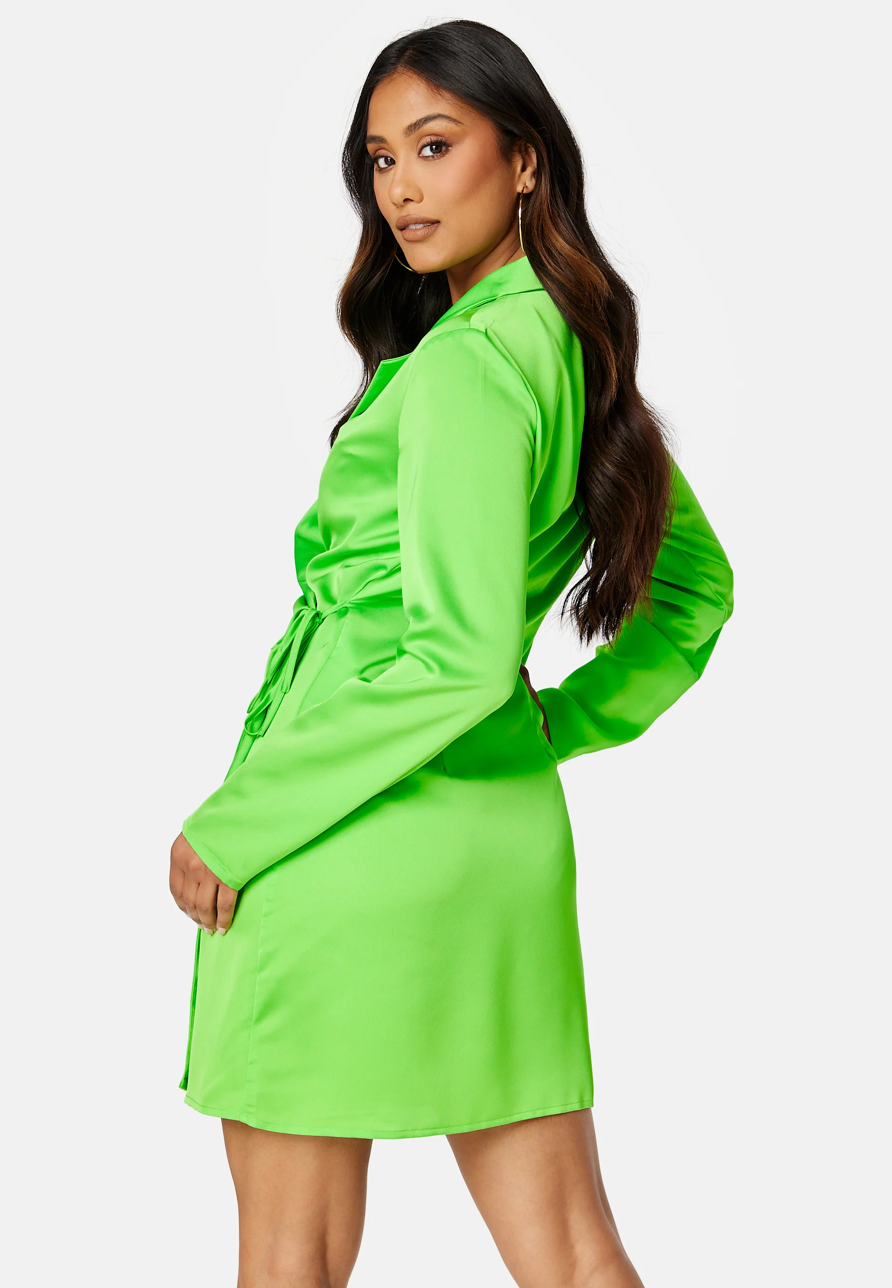 Johanna Wrap Short Dress - Image 3