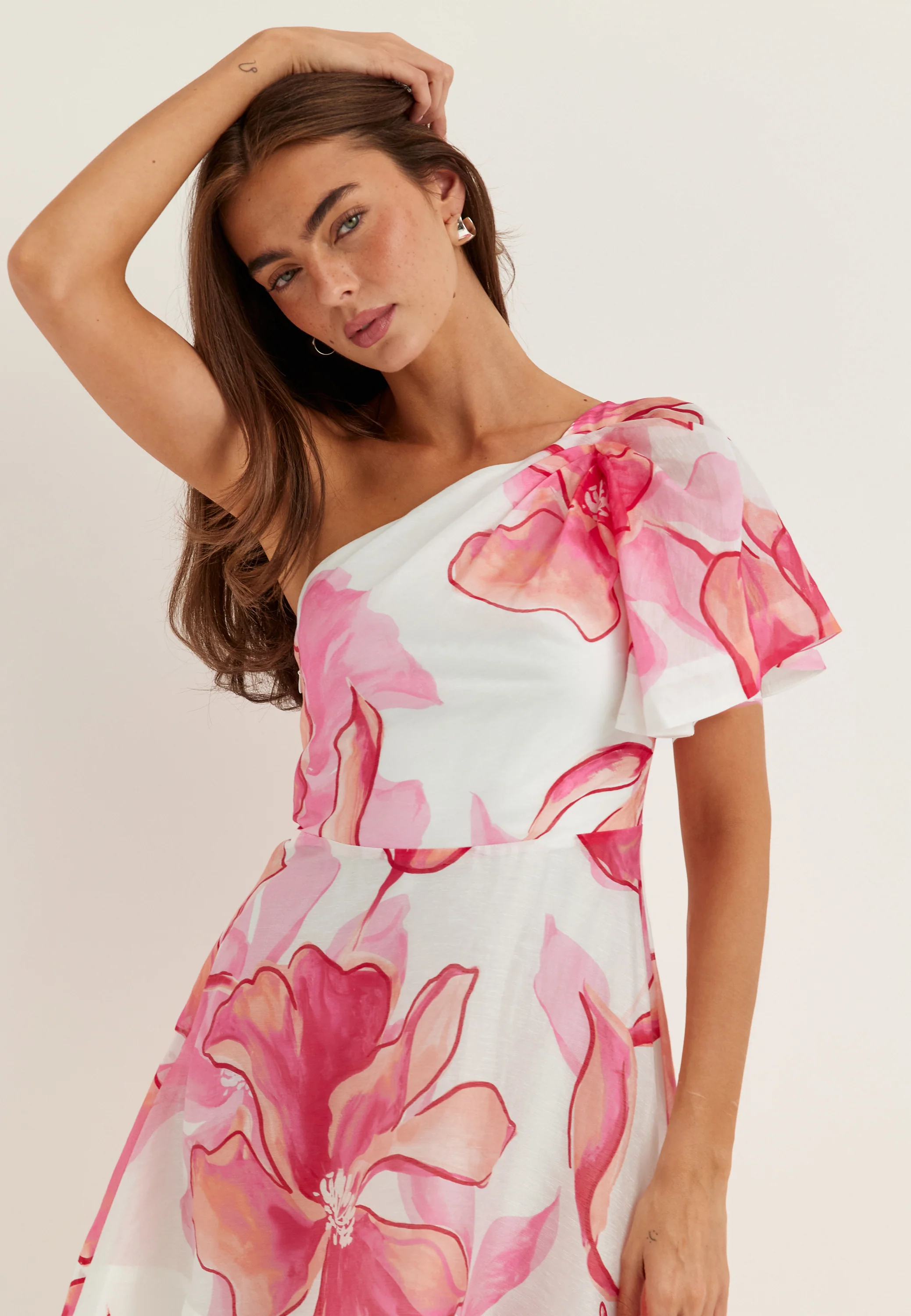 Josephina Flouncy Mini Dress - Image 4