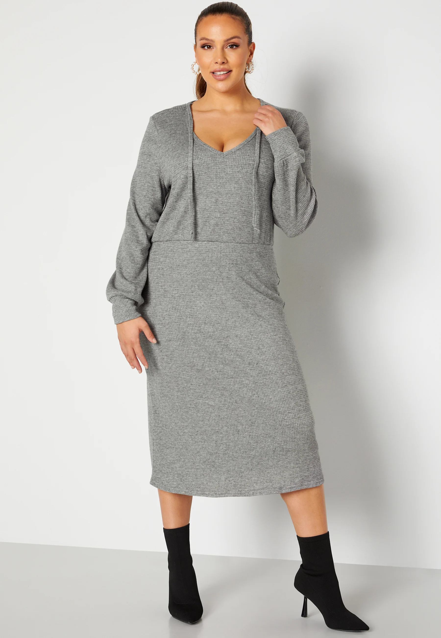 Josey rib midi dress - Image 5