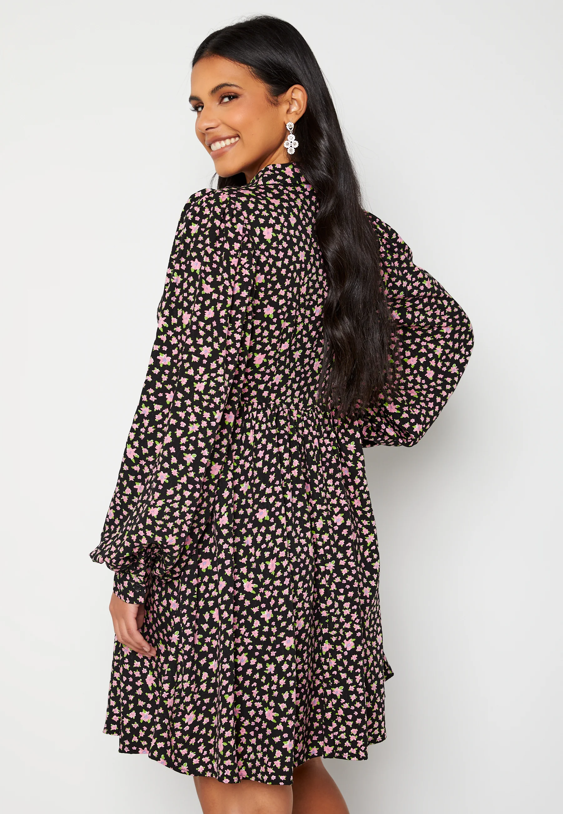 Judita LS Short Shirt Dress - Image 3