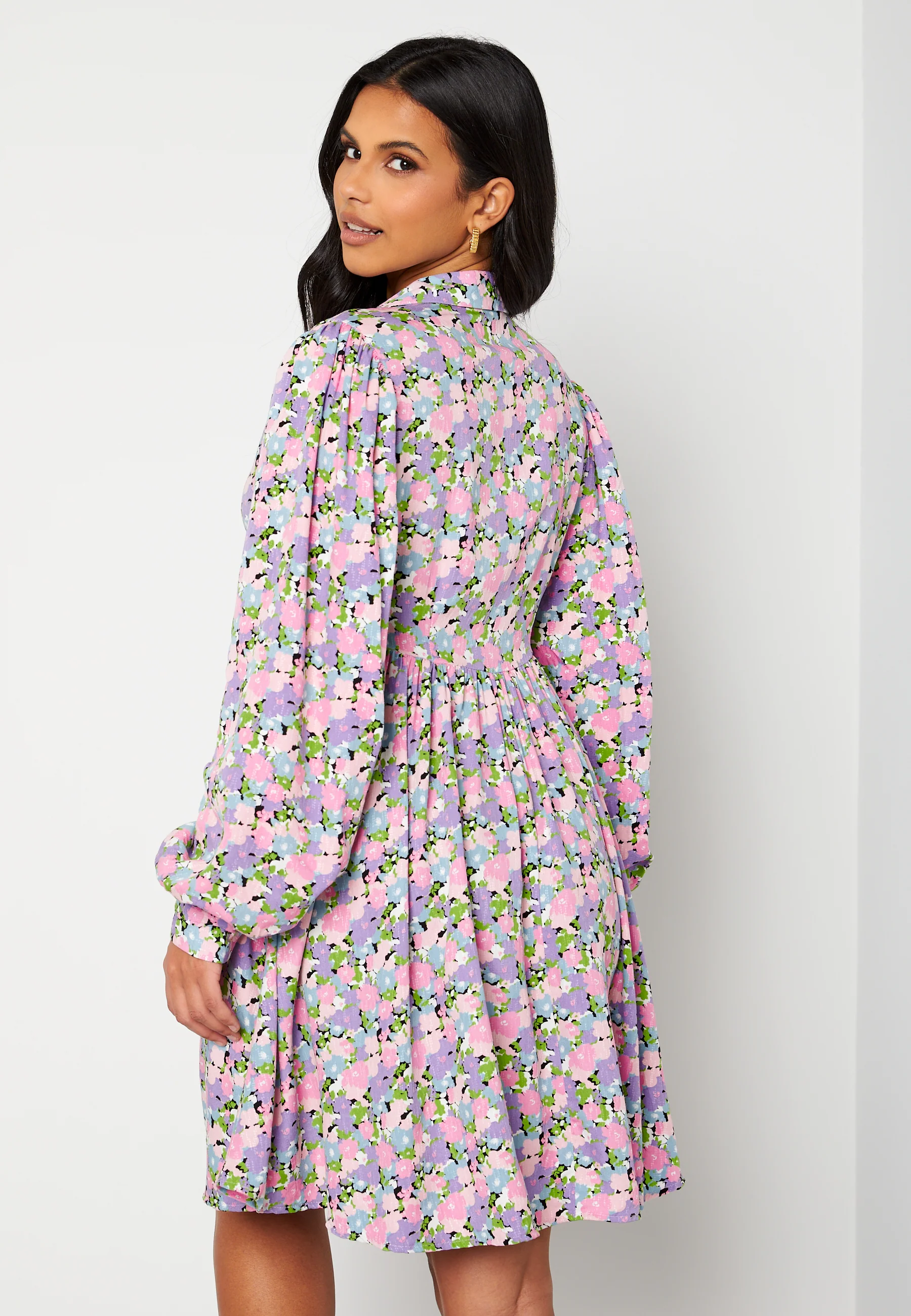Judita LS Short Shirt Dress - Image 3