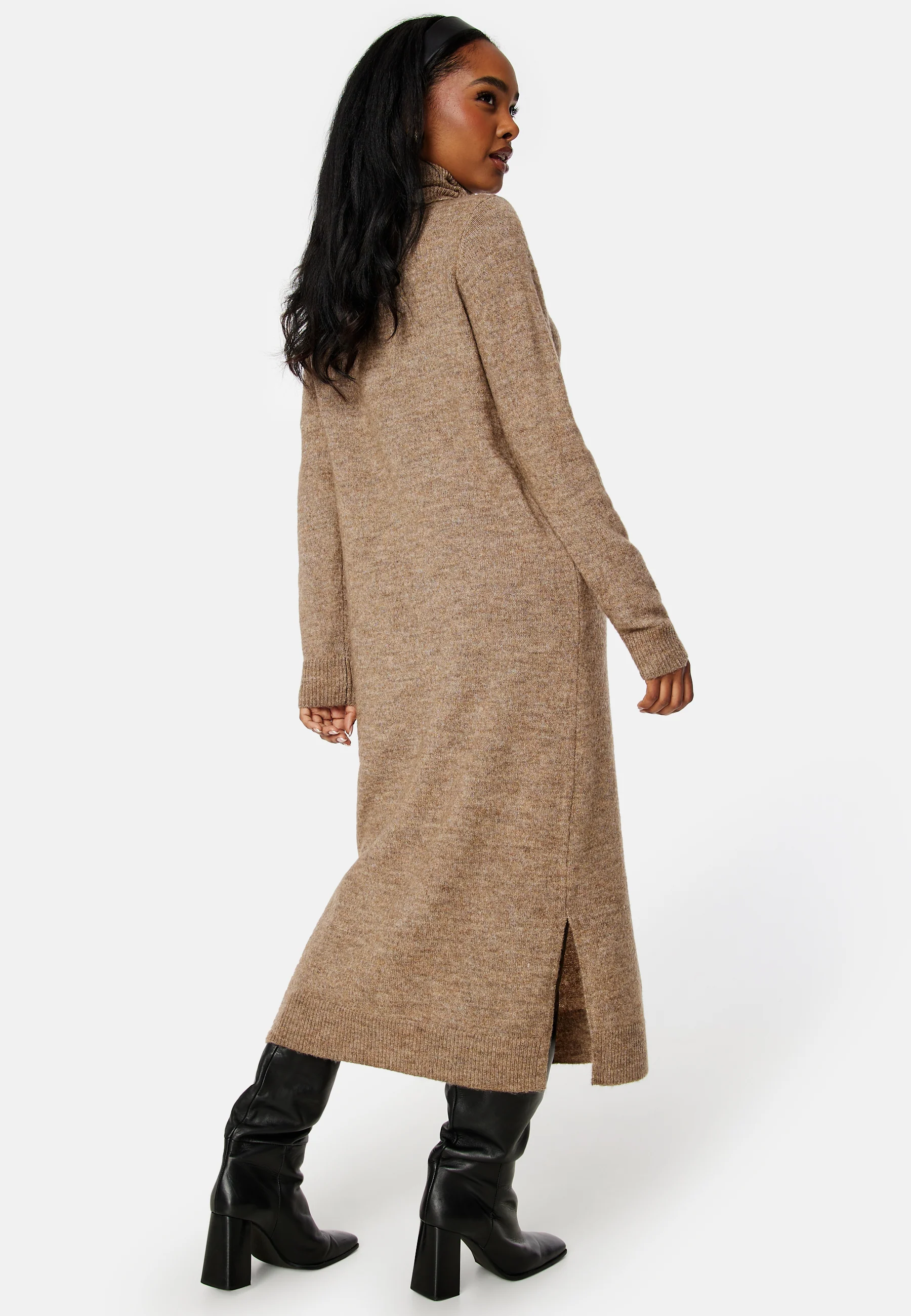 Juliana LS Rollneck Knit Dress - Image 2