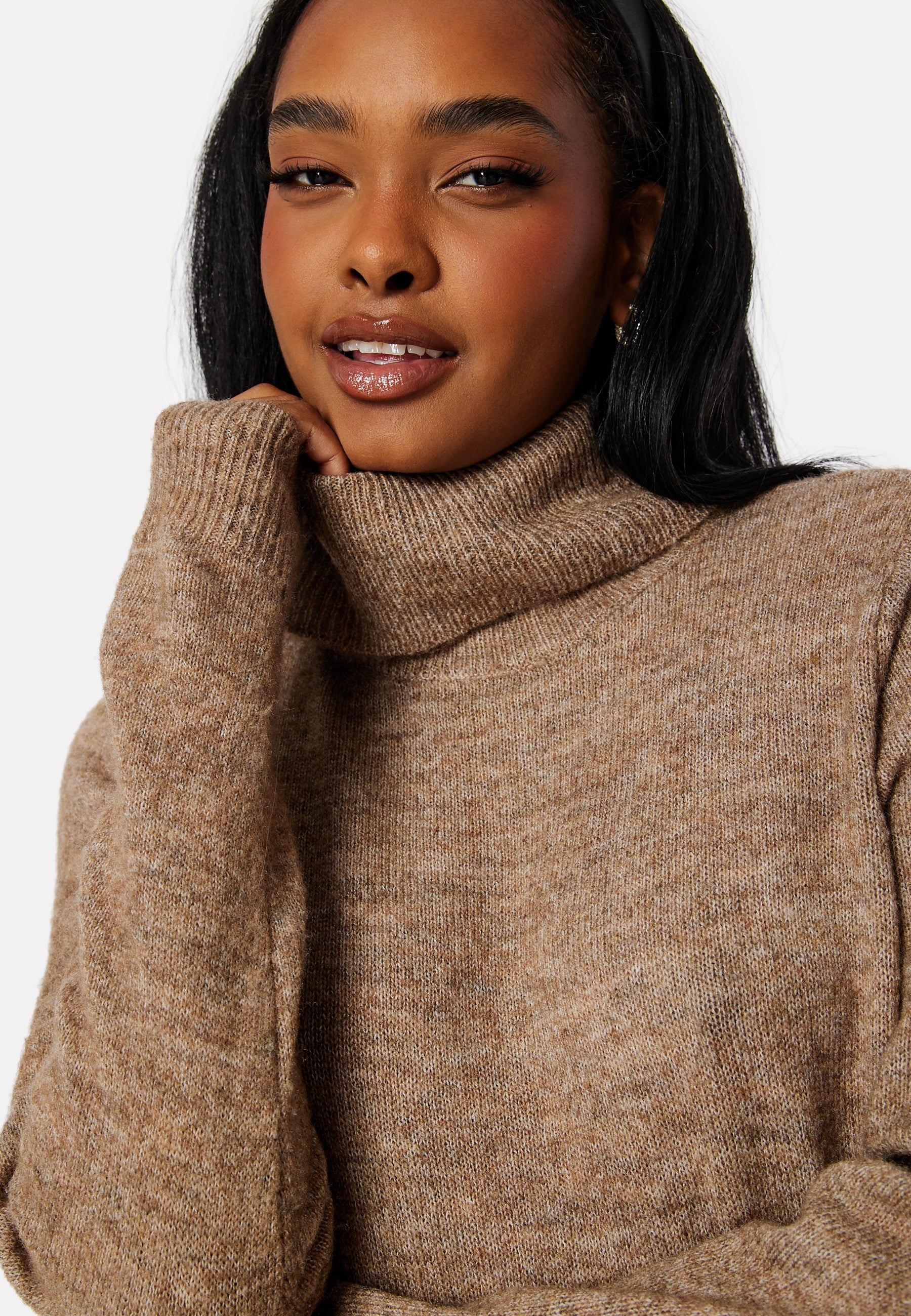 Juliana LS Rollneck Knit Dress - Image 3