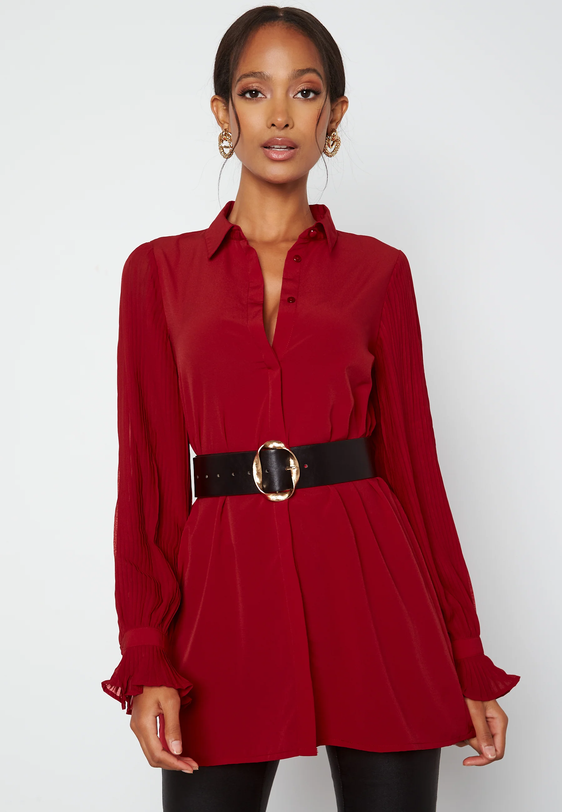 Juliana pleated sleeve tunic - Image 2