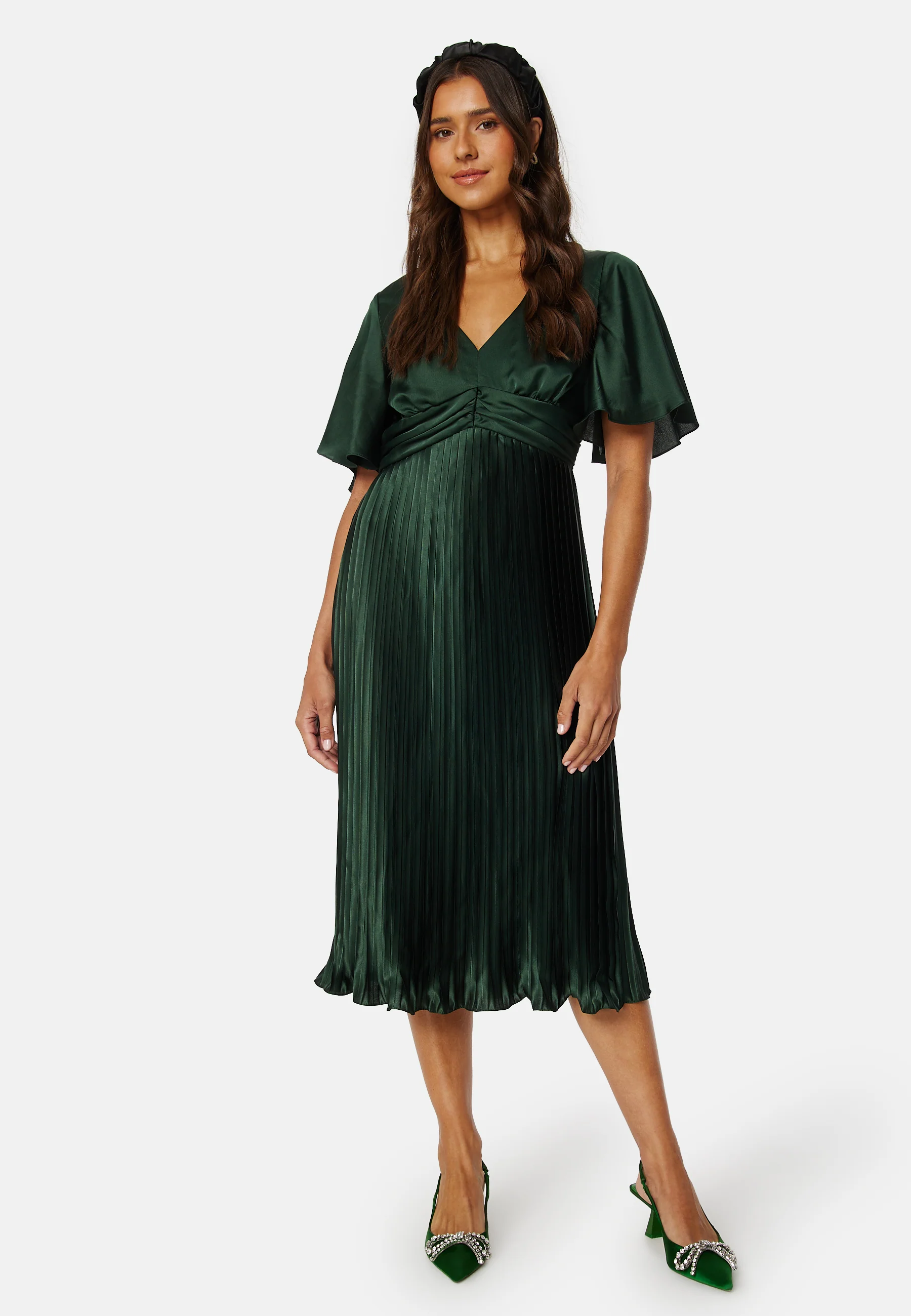Juliet Pleated Dress - Image 3