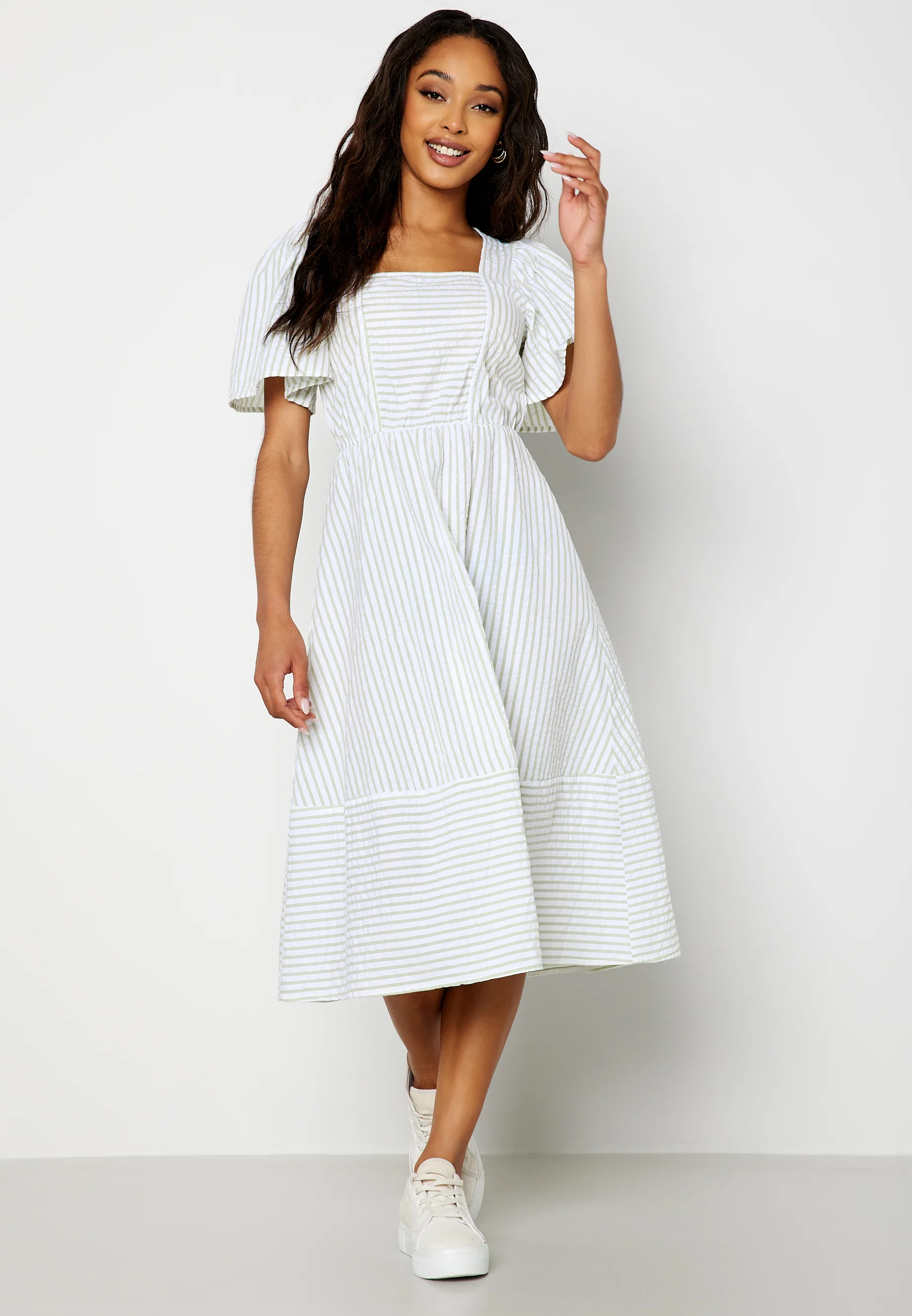 Juno 2/4 Calf Dress