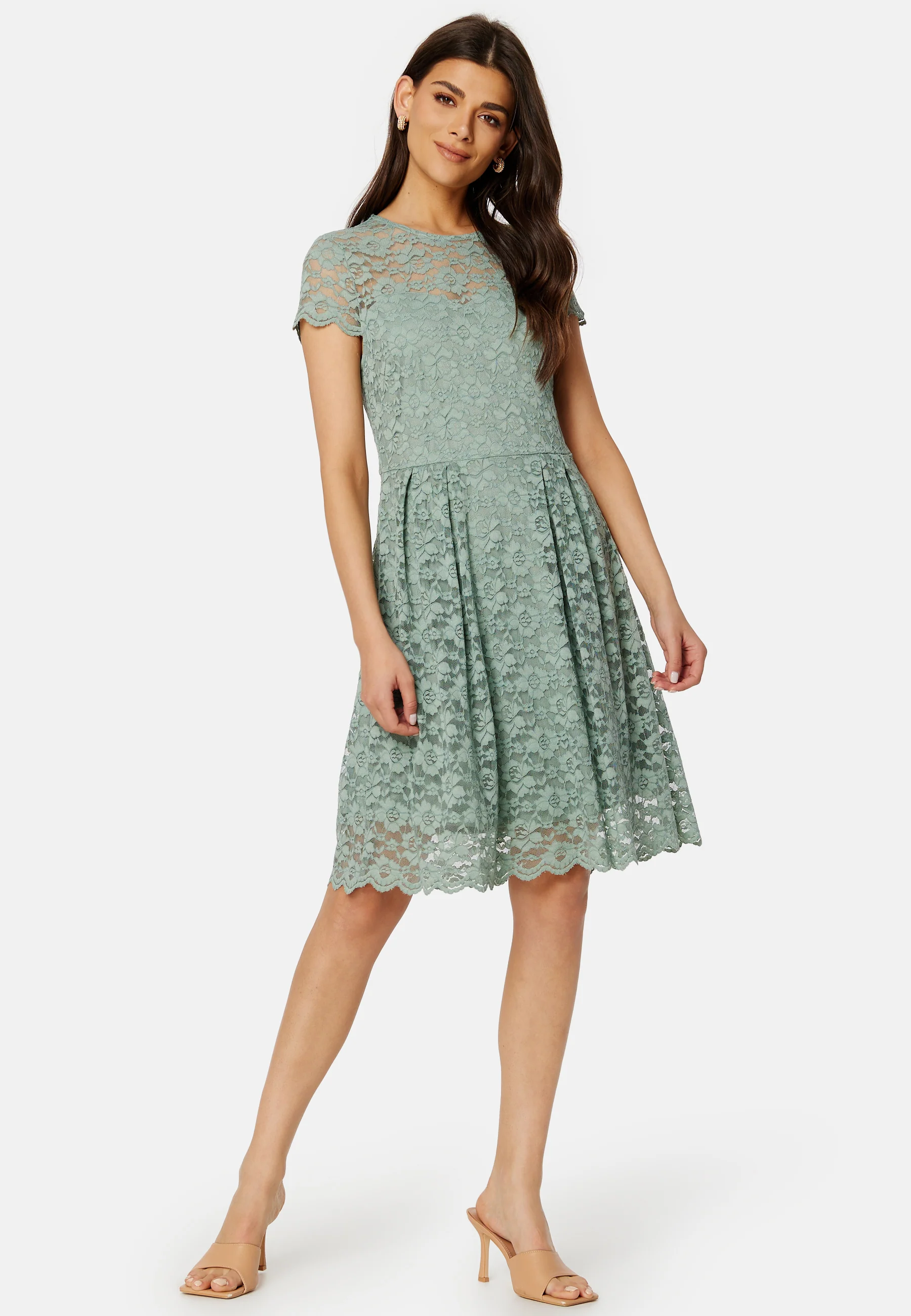 Kalila Capsleeve Lace Dress - Image 2
