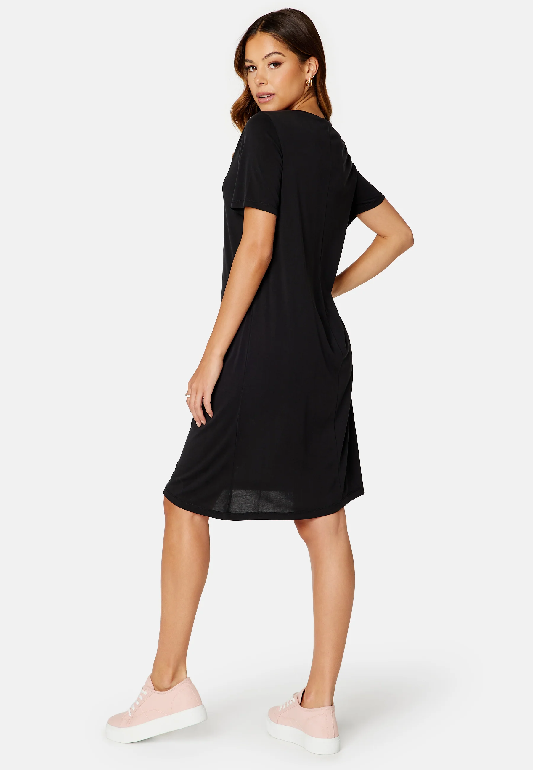 Kamala SS Tee V-Neck Dress - Image 2