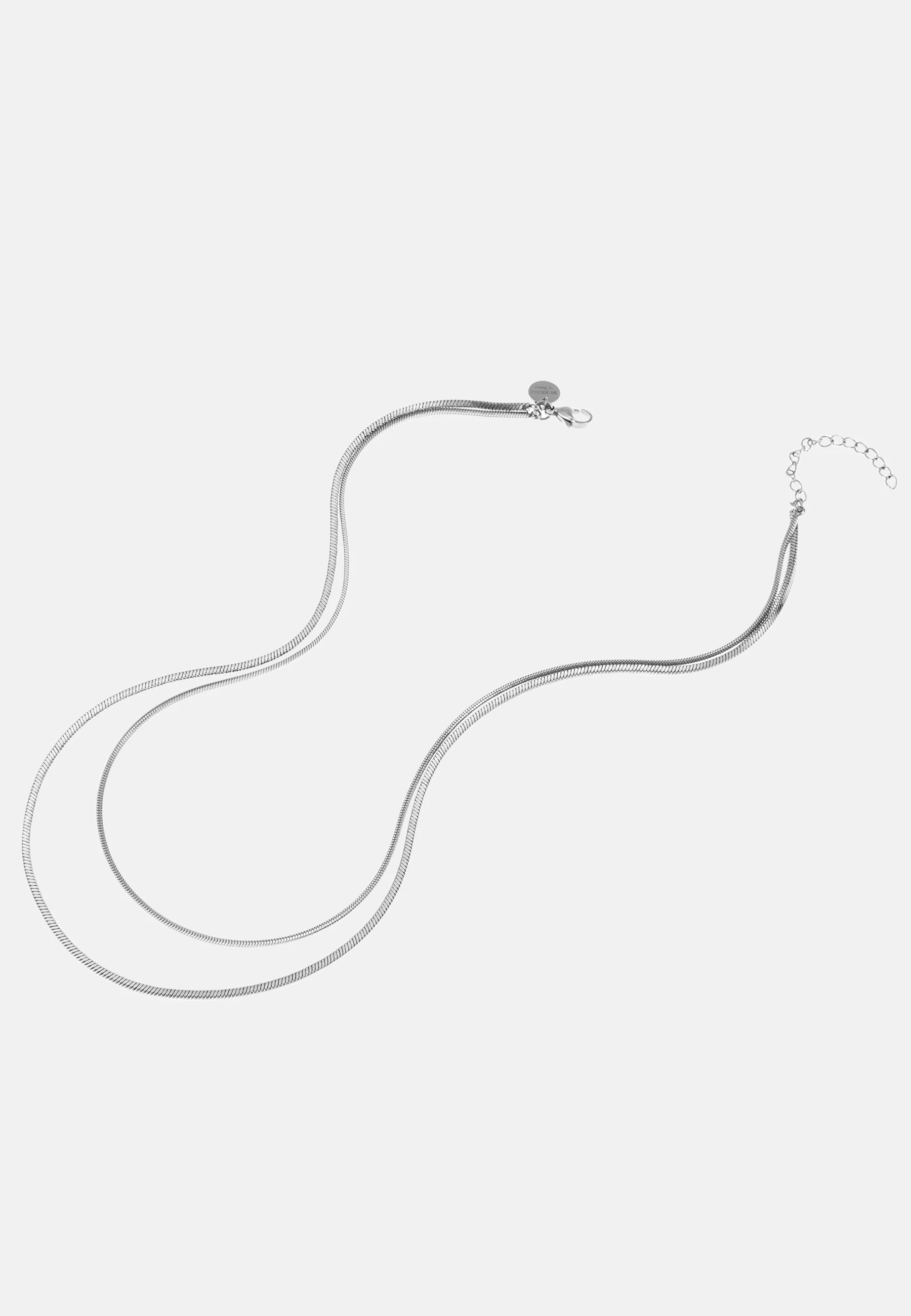 Karen Double Chain Necklace - Image 2