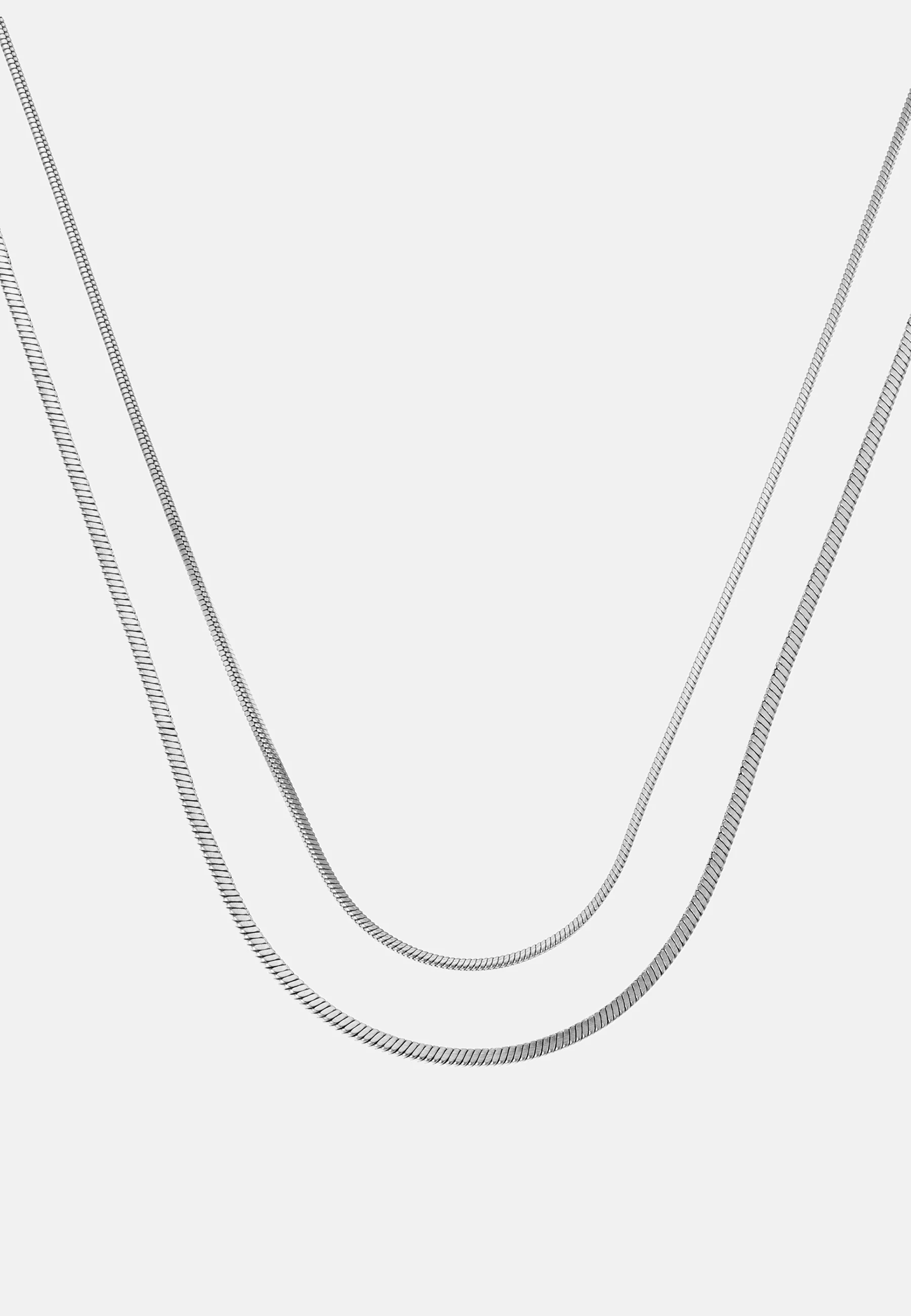 Karen Double Chain Necklace - Image 3