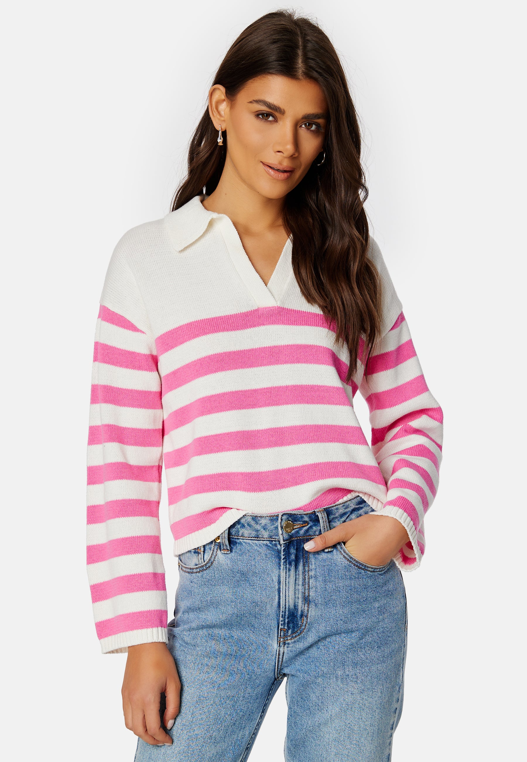 Karol LS Polo Knit - Image 2