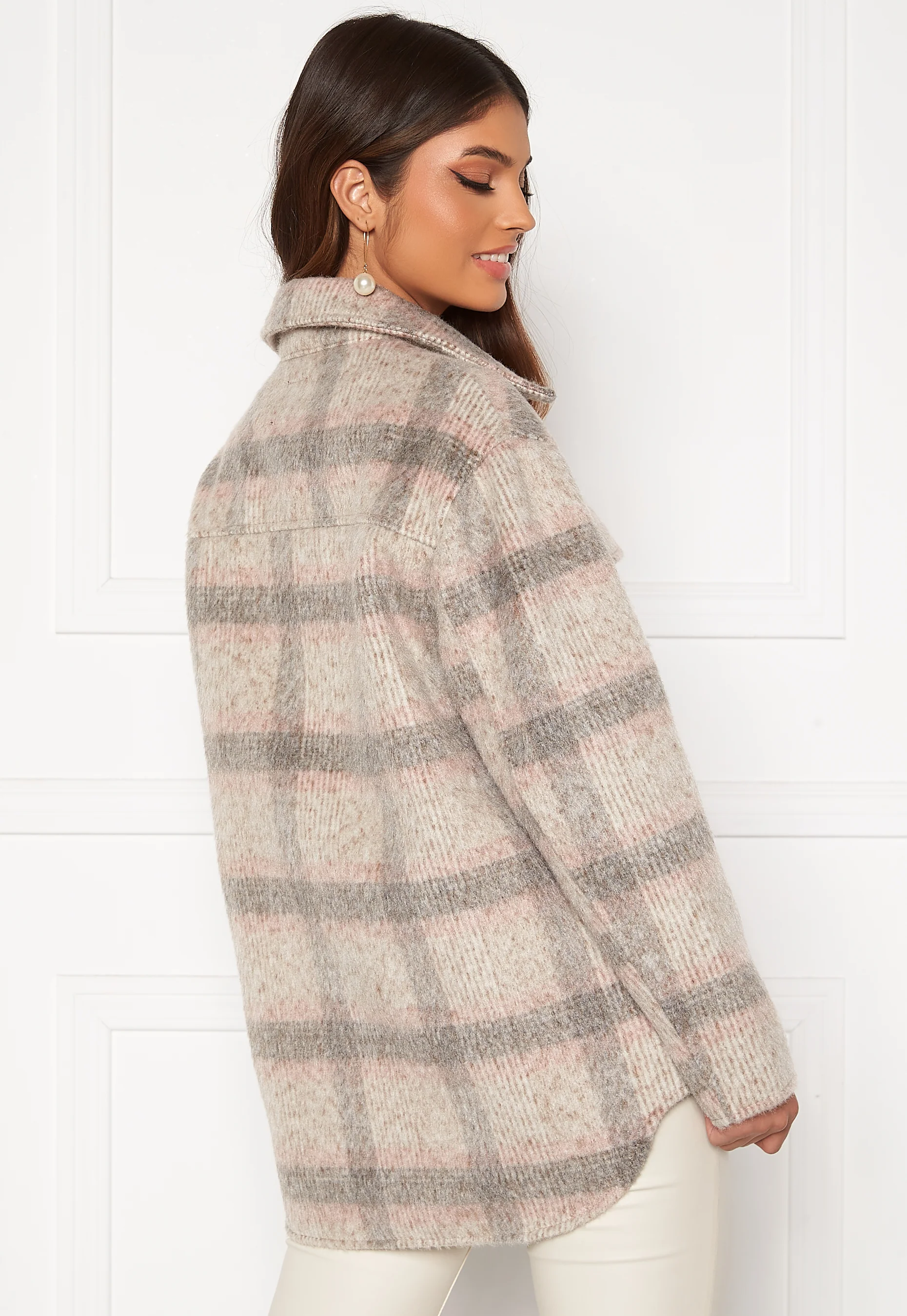 Kawi L/S Check Shacket - Image 4