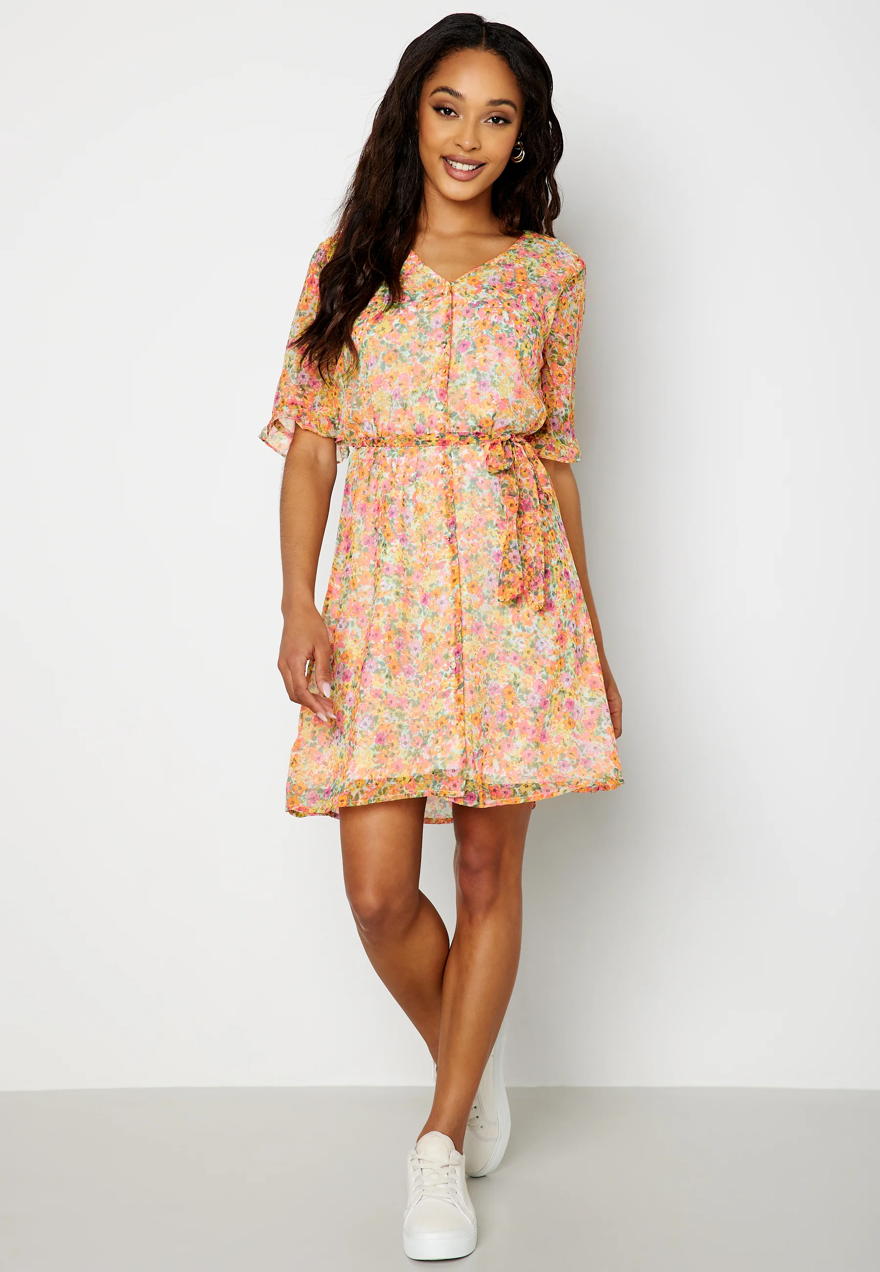 Kaya SS Short Shirt Dress - Image 2