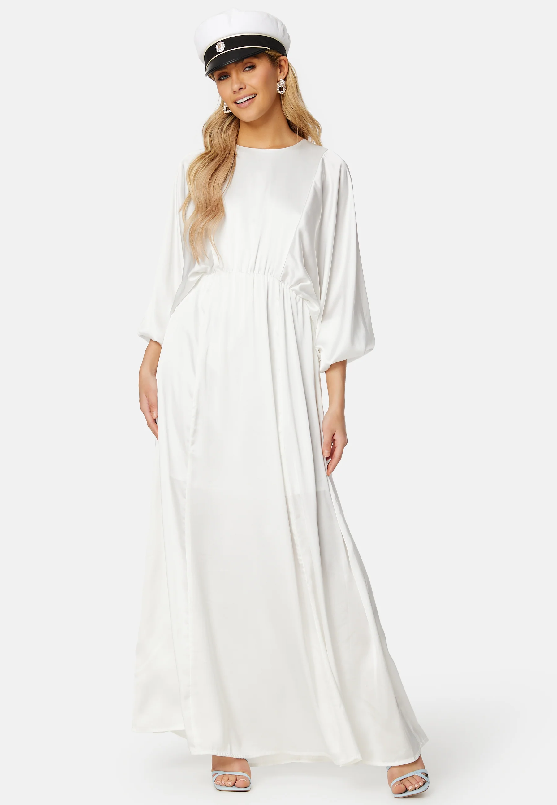 Khrista Satin Maxi Dress