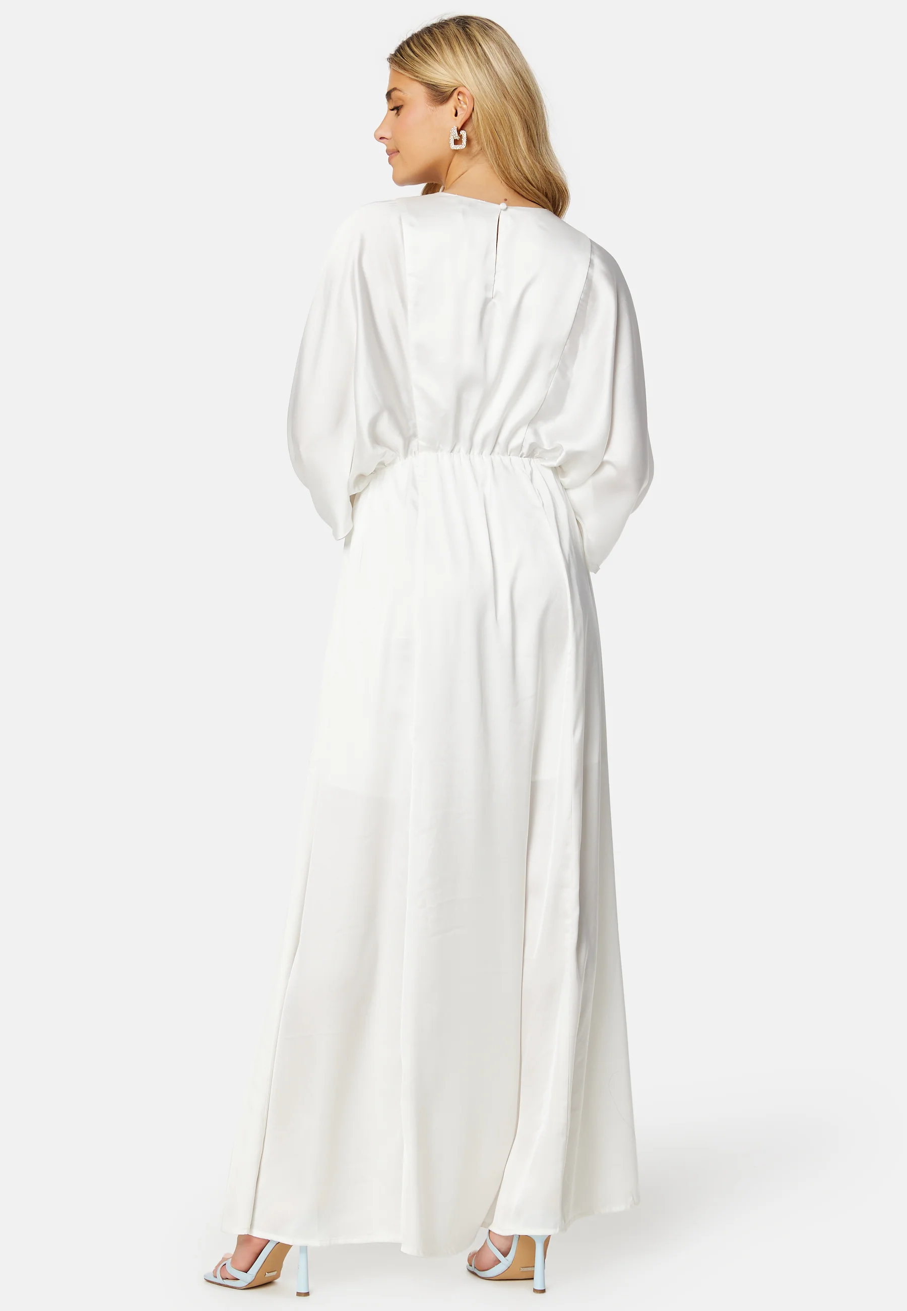 Khrista Satin Maxi Dress - Image 3