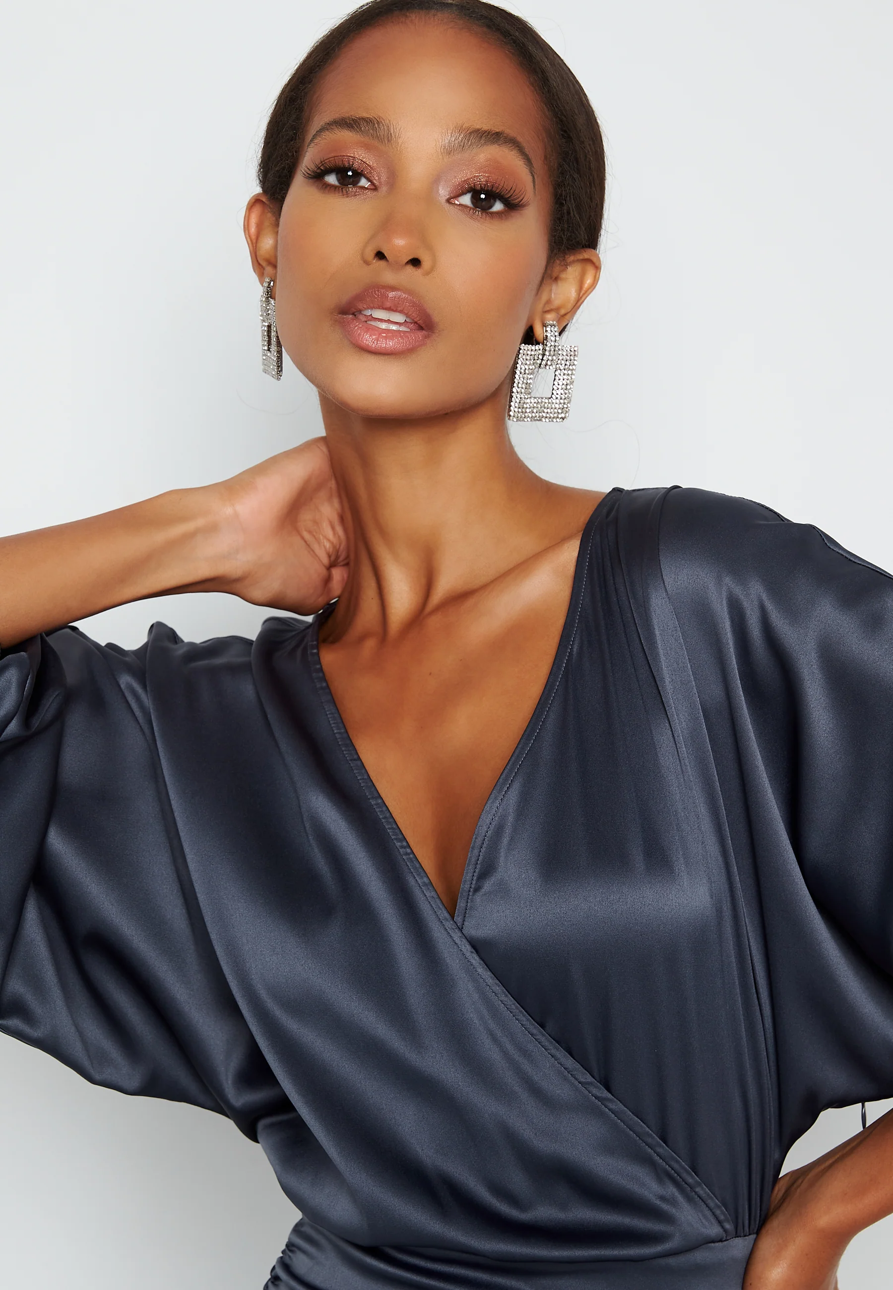 Kimberly Satin Dress - Image 6