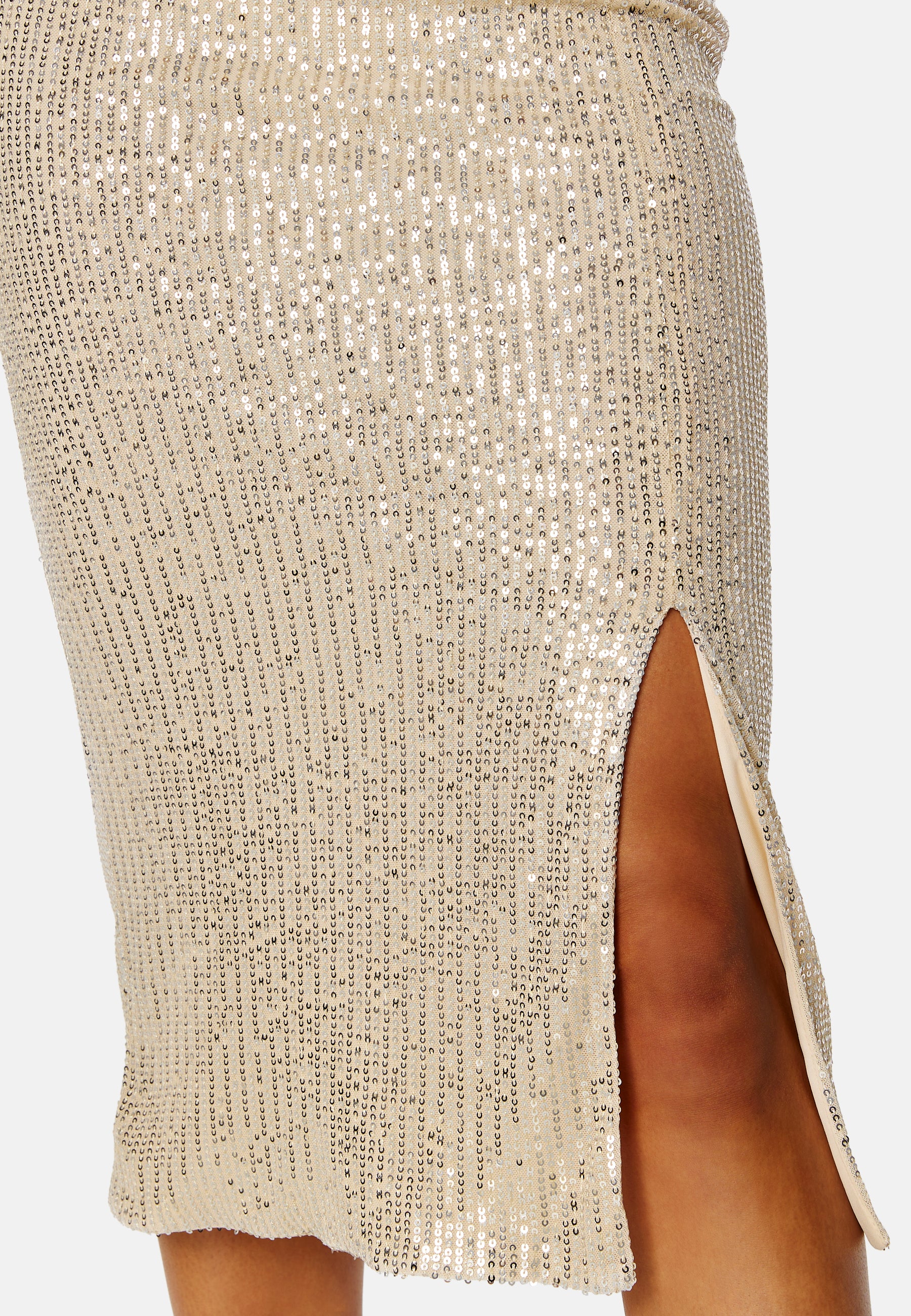 Kira sparkling midi skirt - Image 5