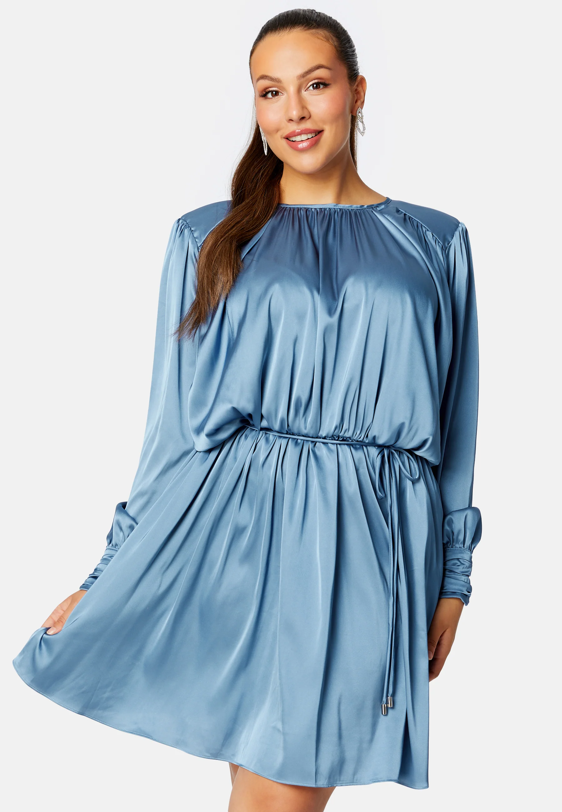Klara Satin Dress - Image 6