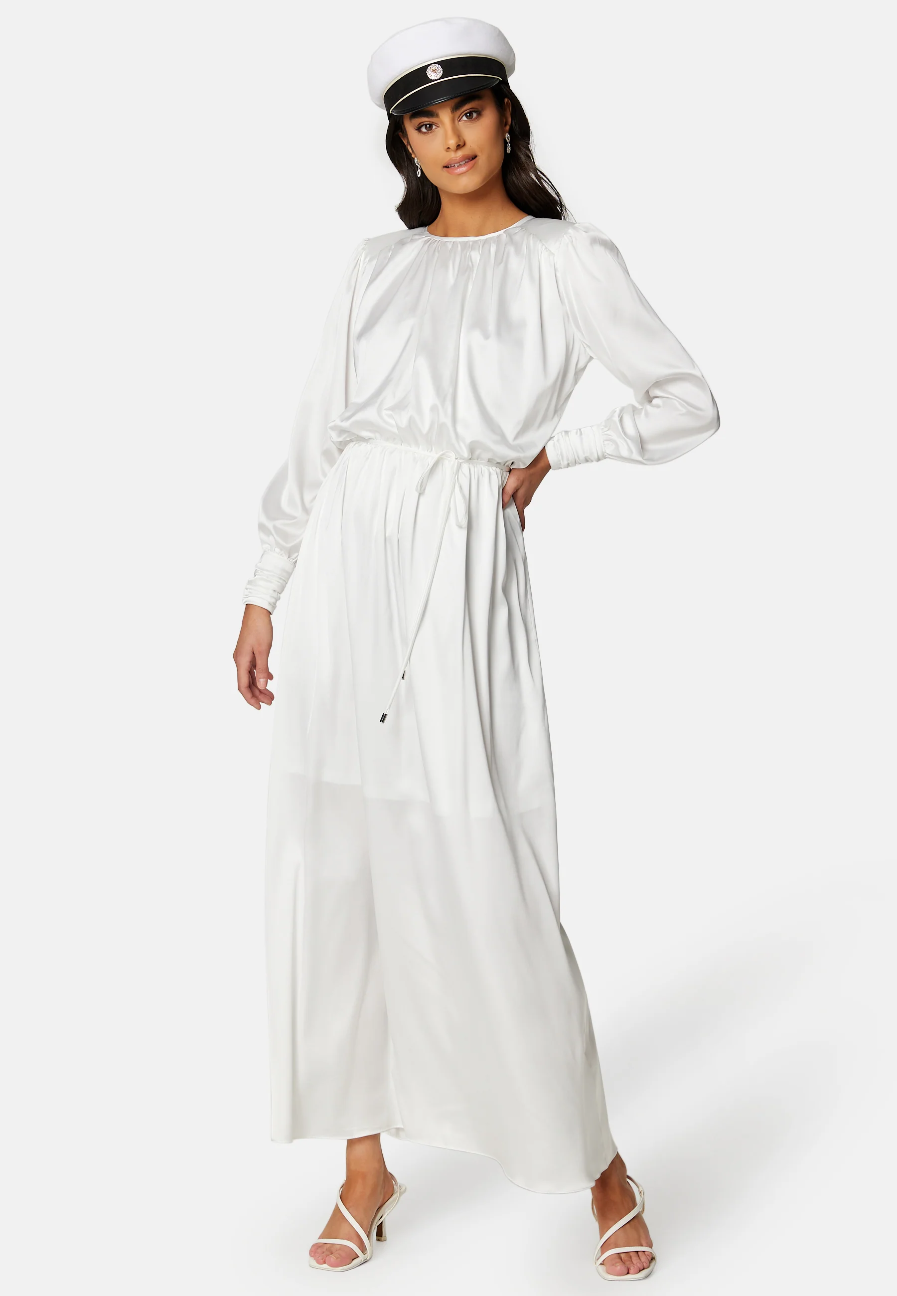 Klara Satin Maxi  Dress - Image 5