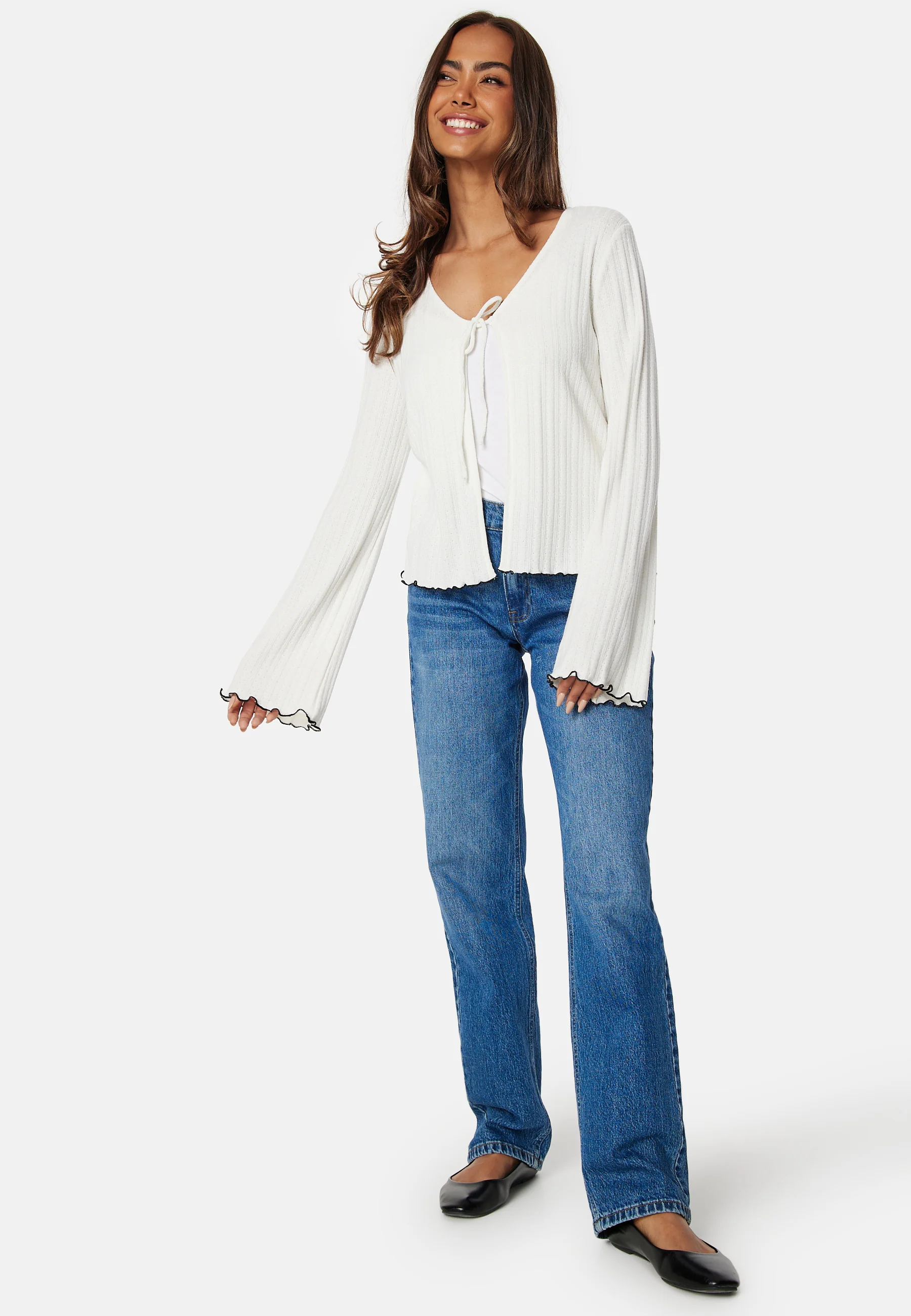 Knitted Tie Top - Image 3