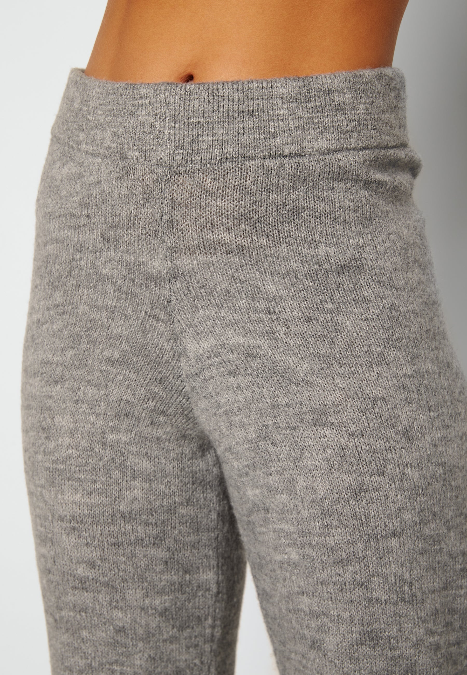 Knitted wide leg pants - Image 3