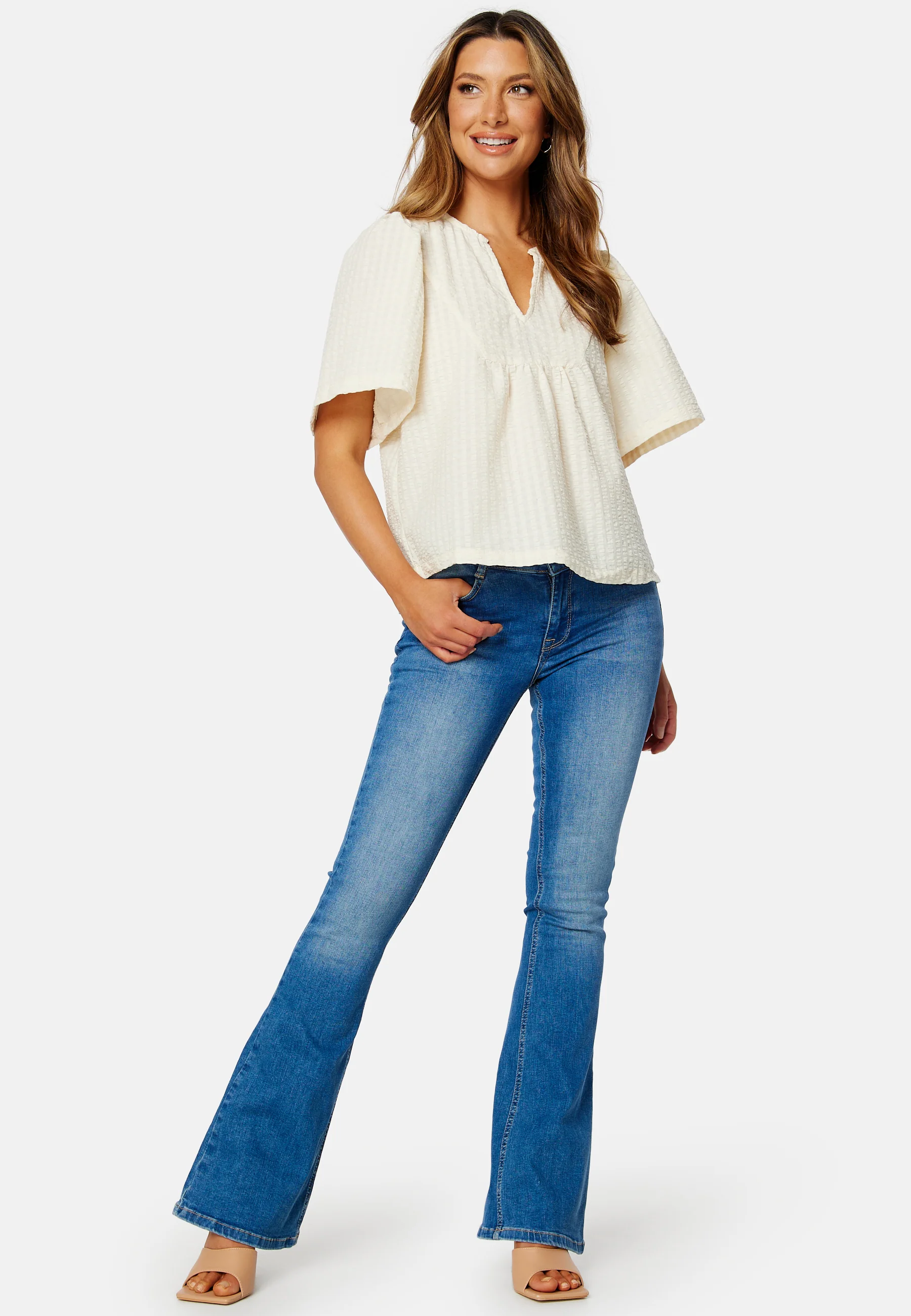 Kuliza V-Neck 2/4 Top - Image 2