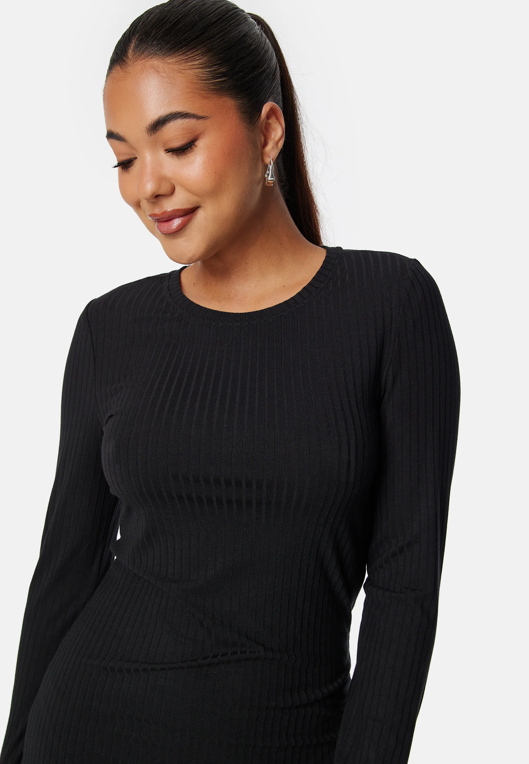 Kylie O-Neck Midi Dress - Image 4