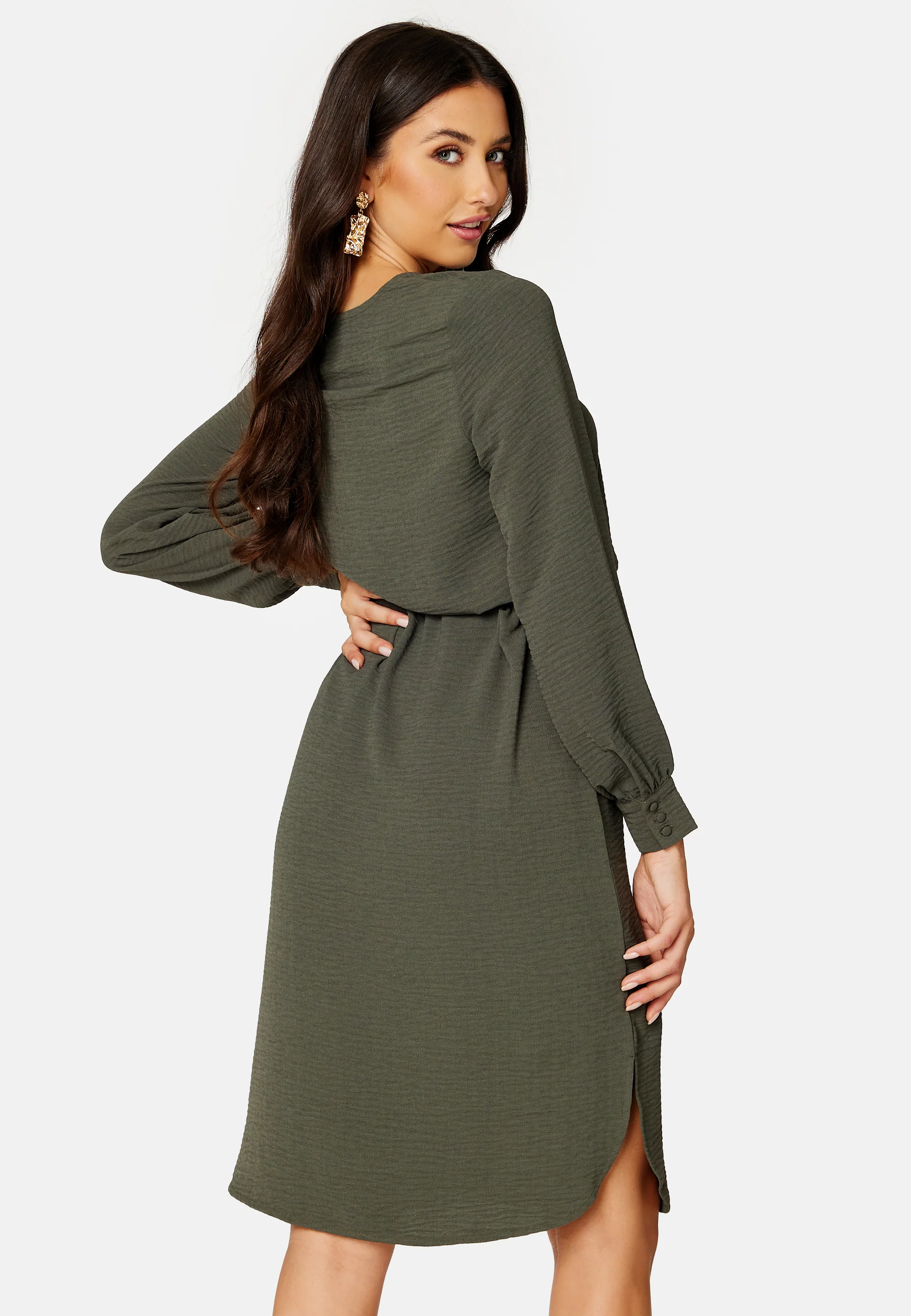 L/S Belted Dress - Image 3