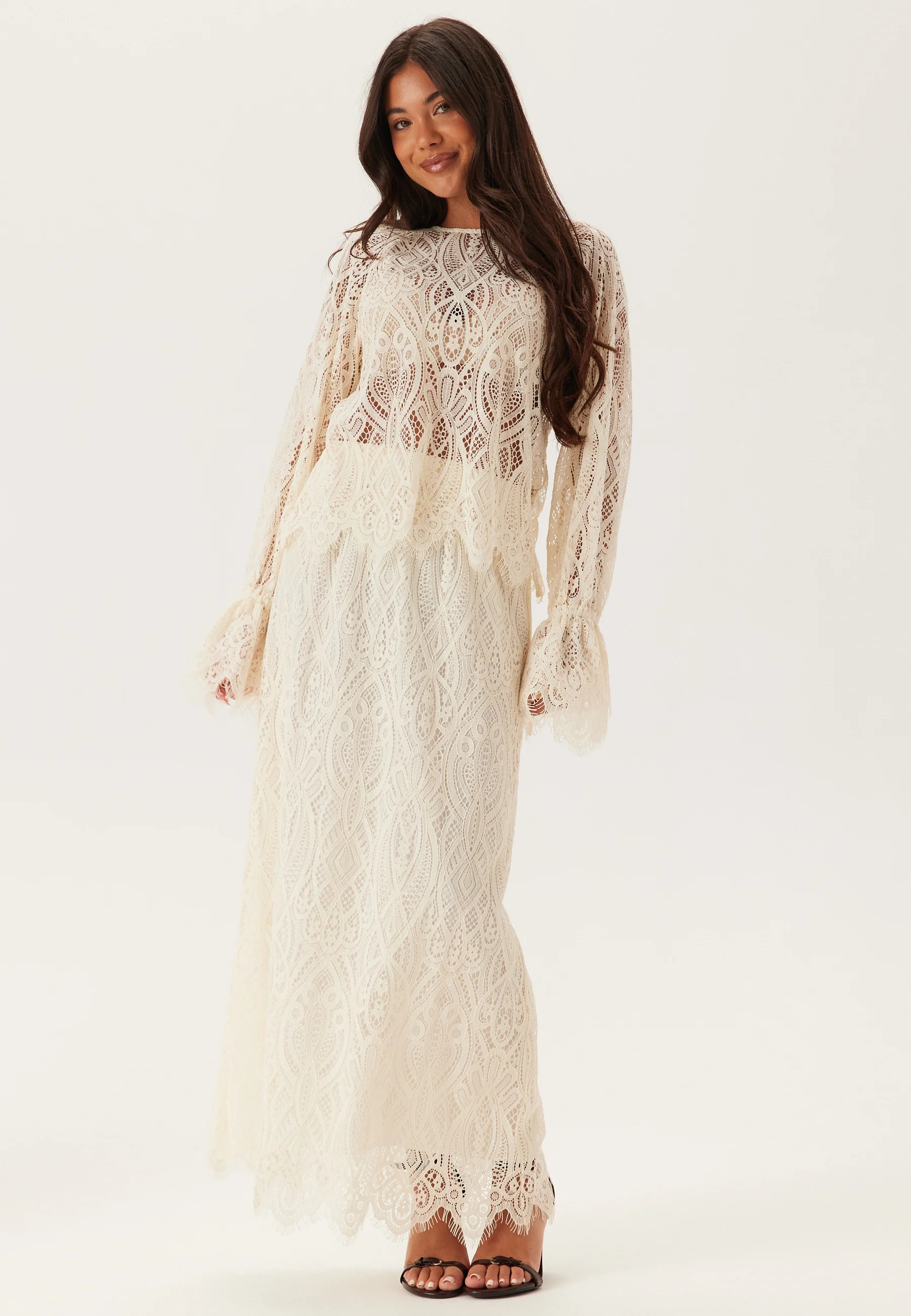 Lace Bow Blouse - Image 6