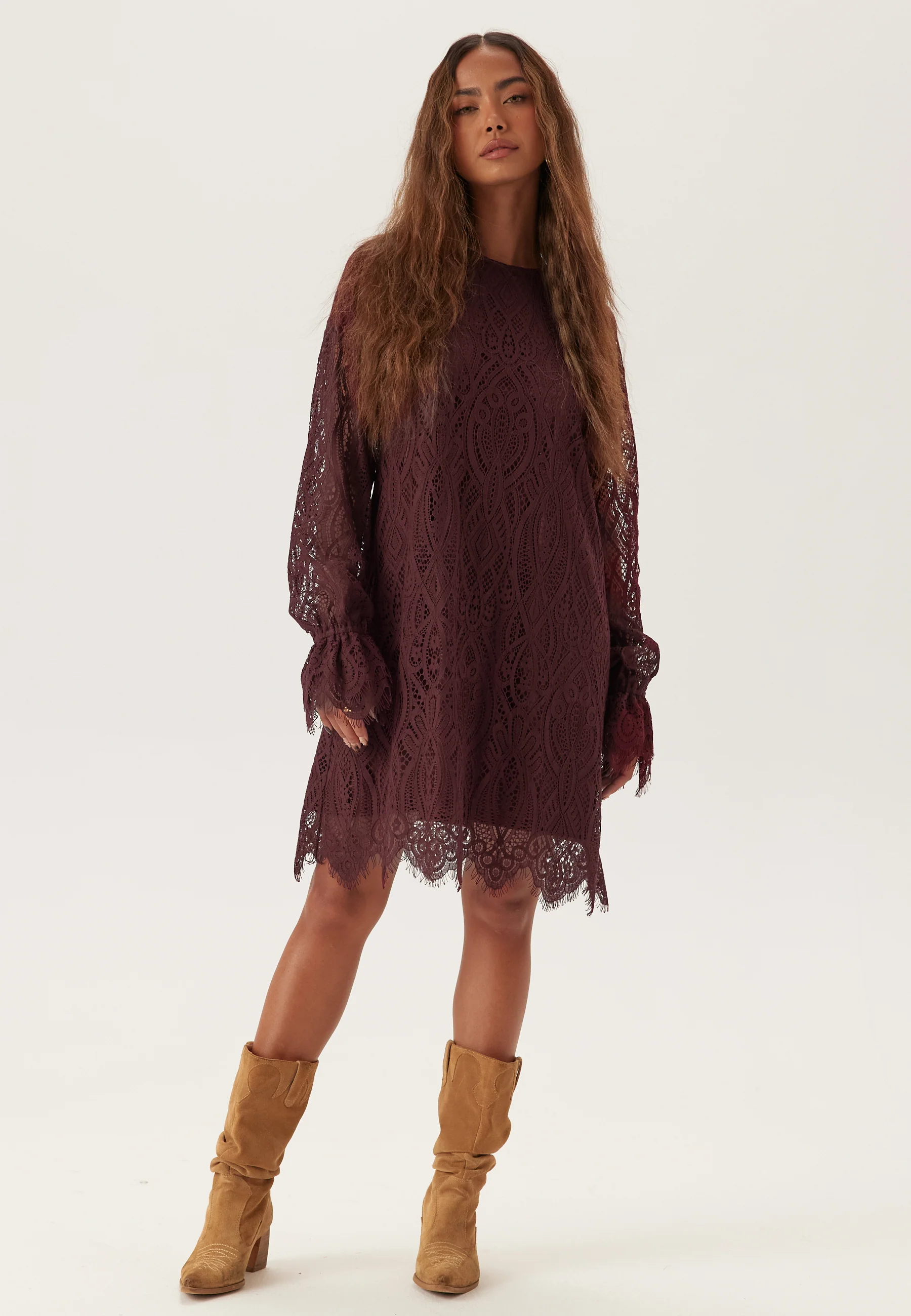 Lace Bow Dress - Image 3