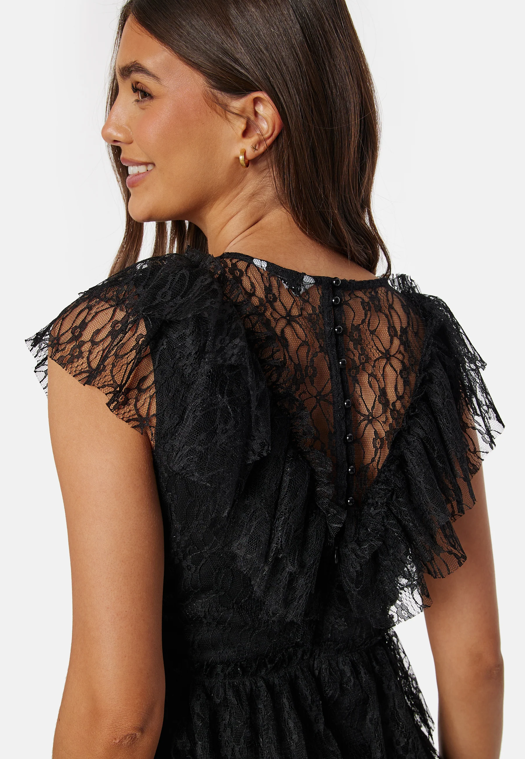 Lace Frill Dress - Image 5