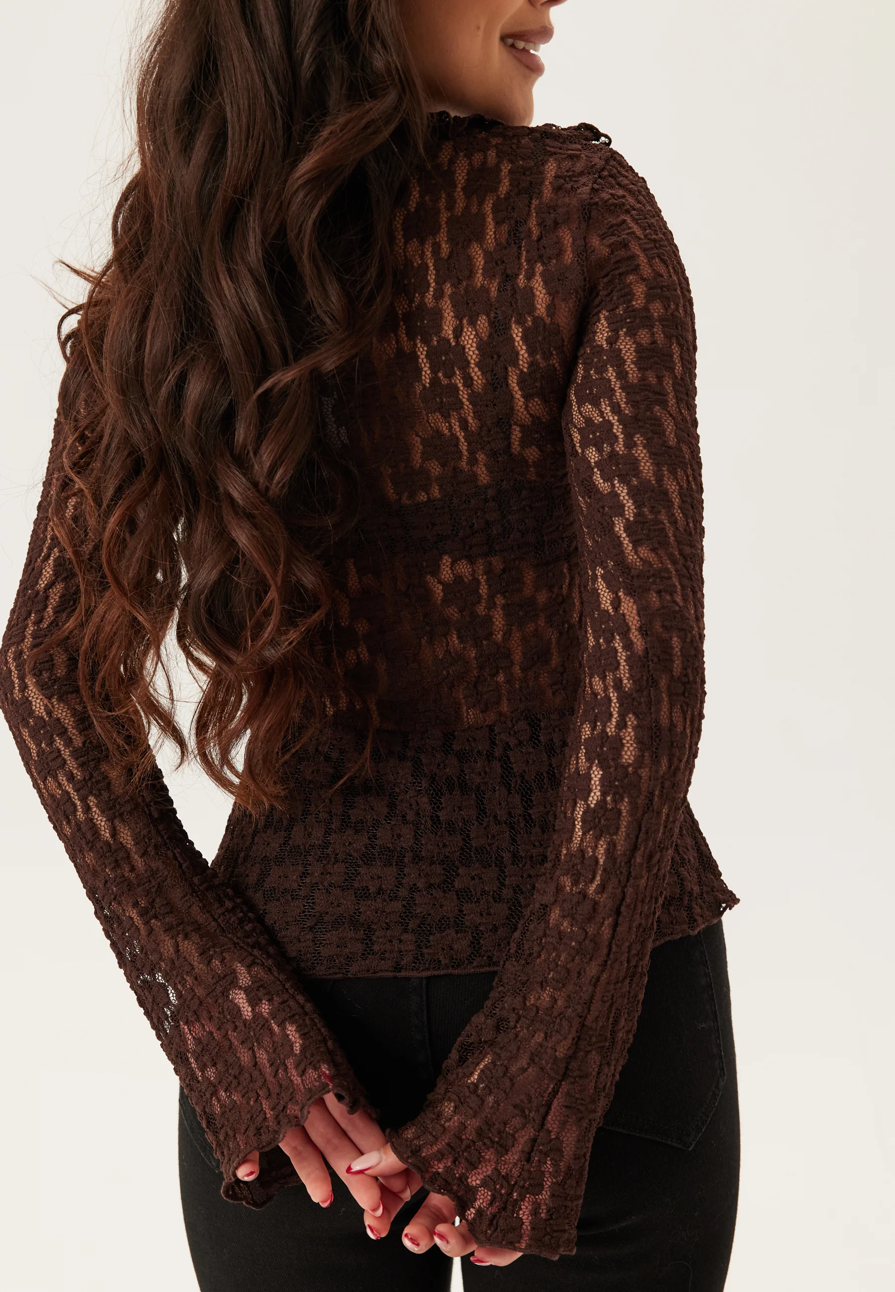 Lace Frill Top - Image 3