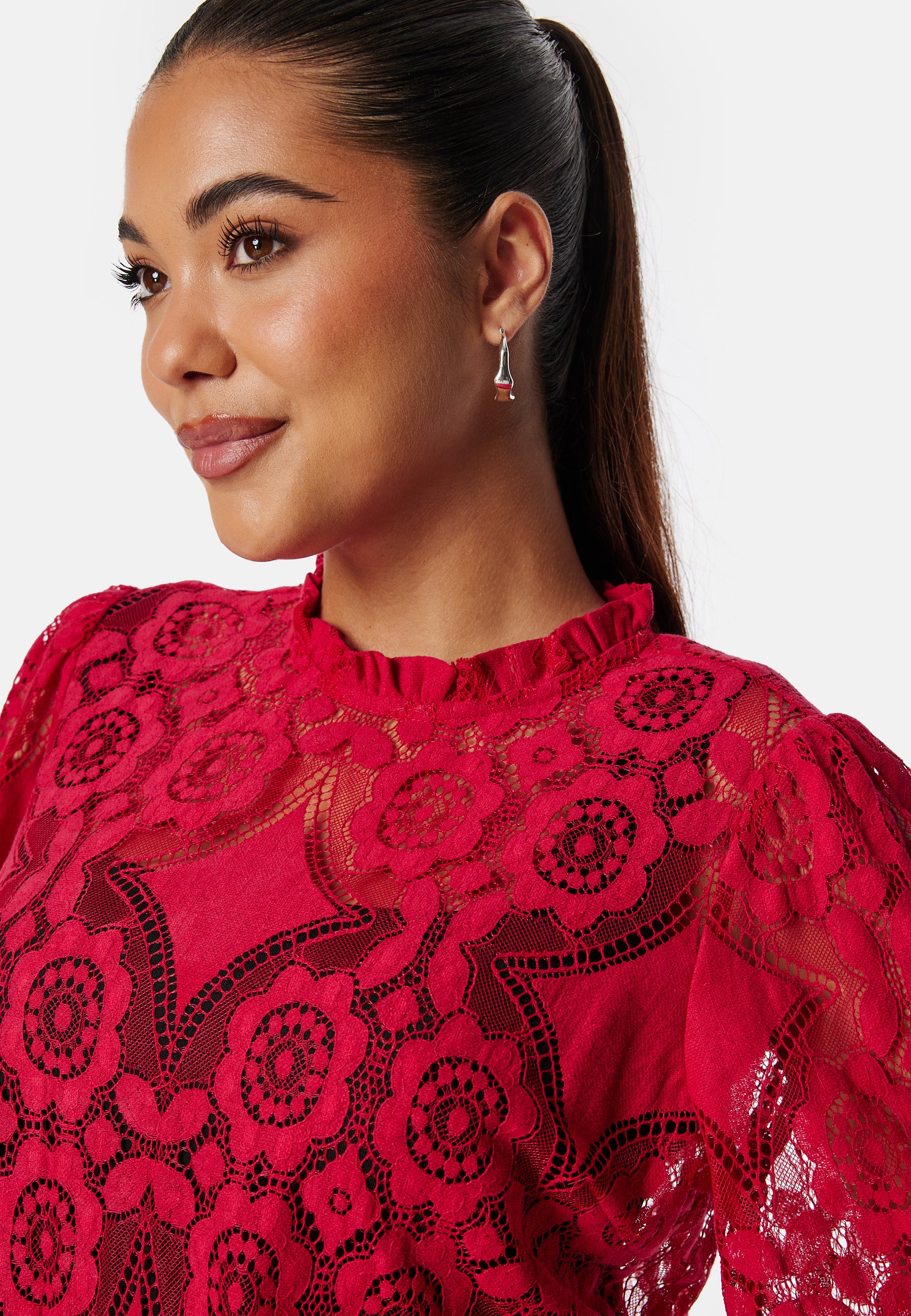 Lace L/S Blouse - Image 2