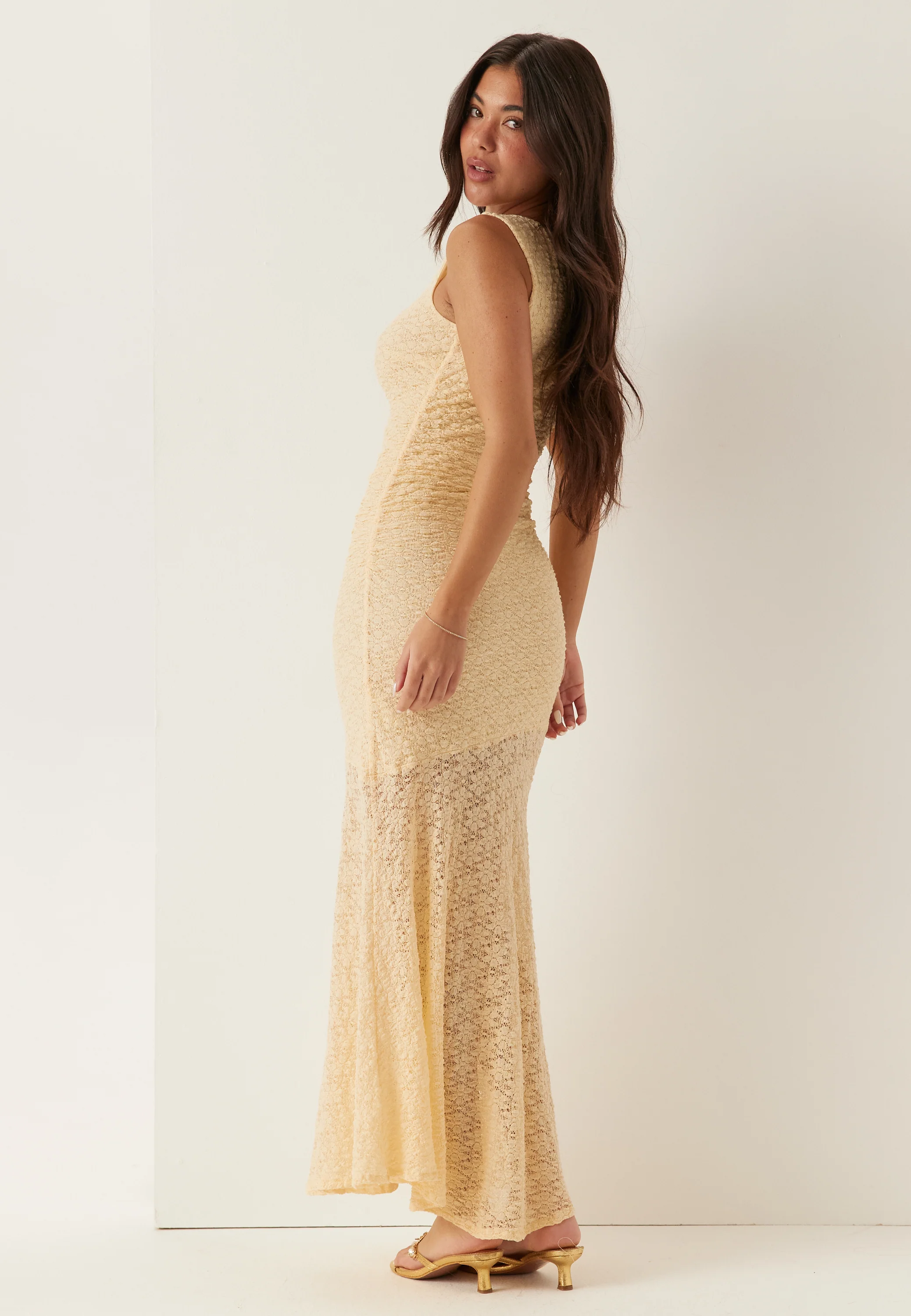 Lace Maxi Dress - Image 2